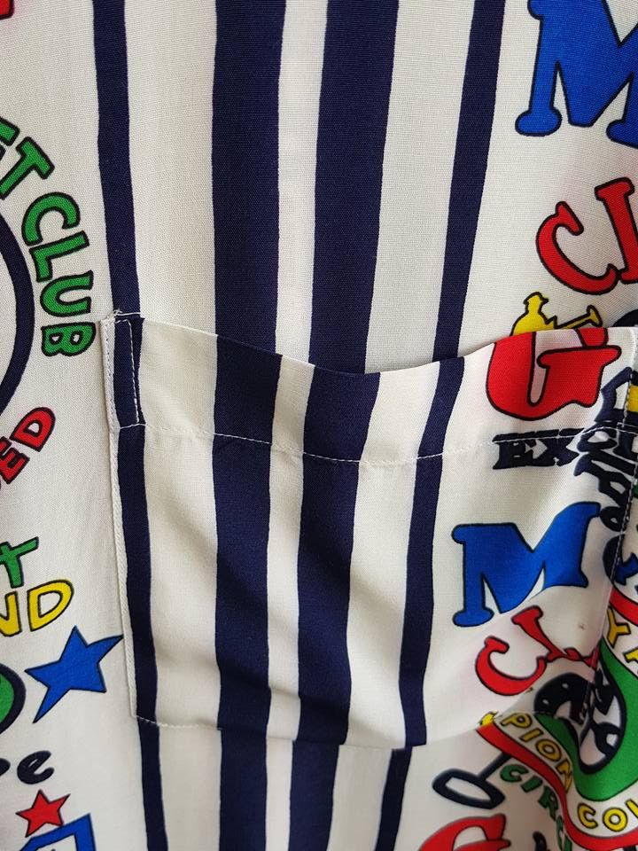 Designer × Jean Charles De Castelbajac Vintage 80's Jean Charles De Castelbajac full print shirt M Size US M / EU 48-50 / 2 - 13 Thumbnail