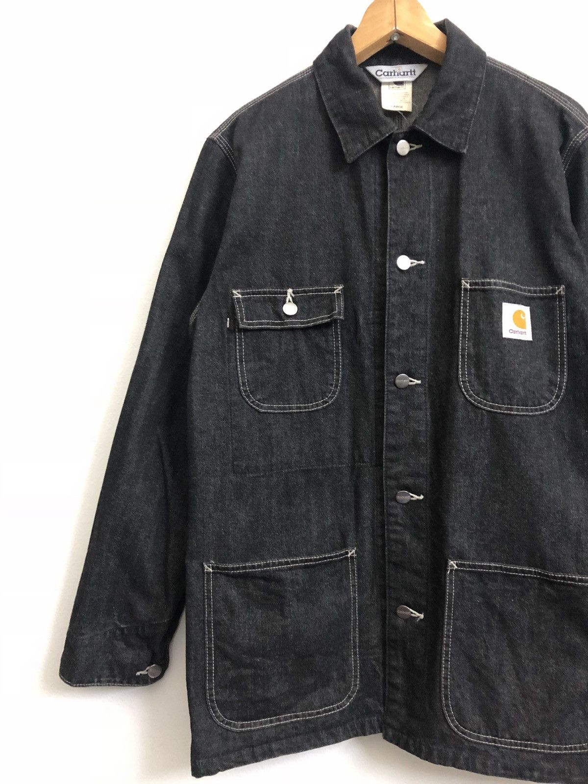 Carhartt Vintage Anniversary 100 Year Oversized Denim Jacket Size US L / EU 52-54 / 3 - 5 Thumbnail