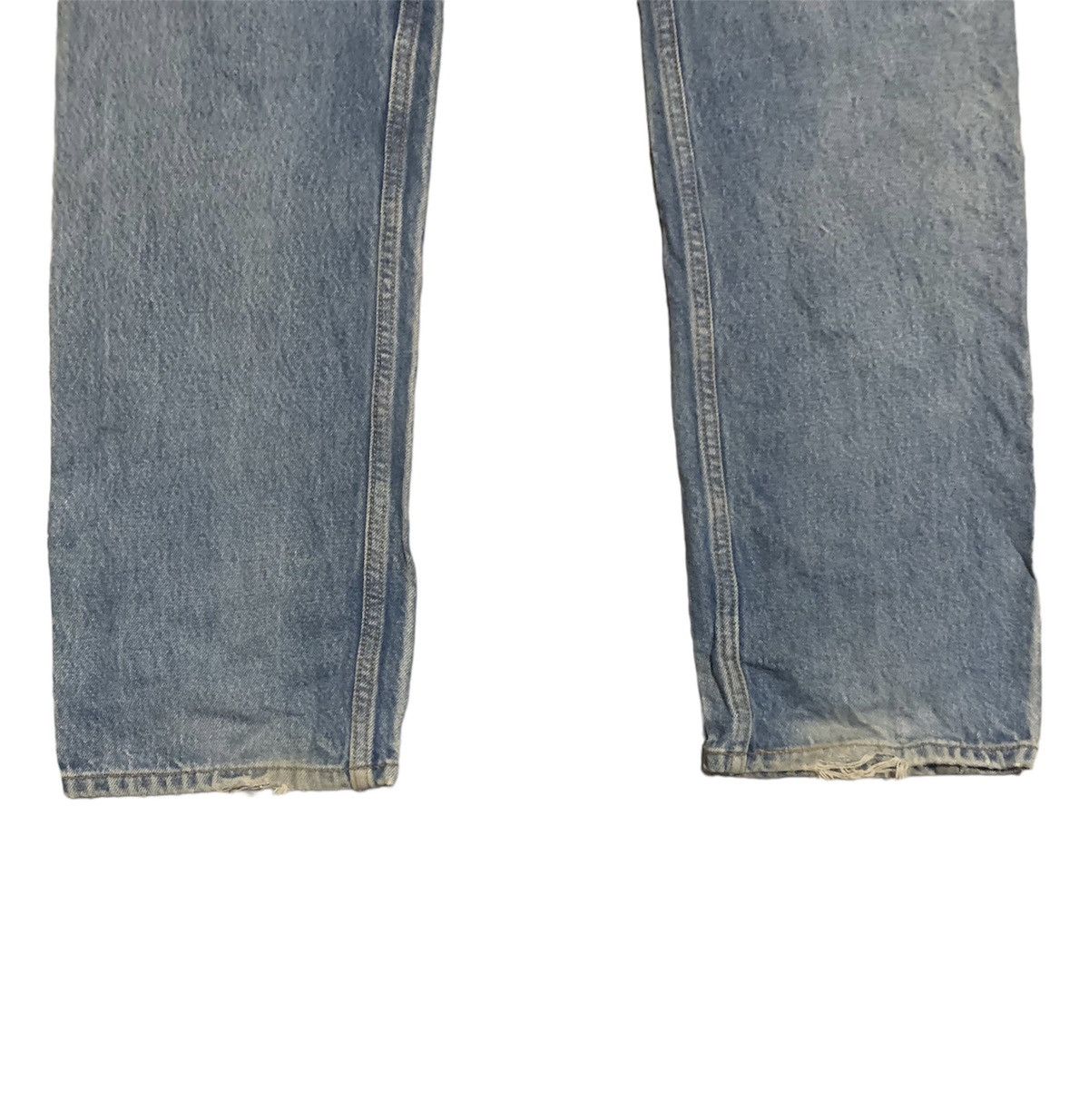 Levi's Vintage 90s Levis 501 Straight Leg Faded Blue Jeans Size US 34 / EU 50 - 3 Thumbnail