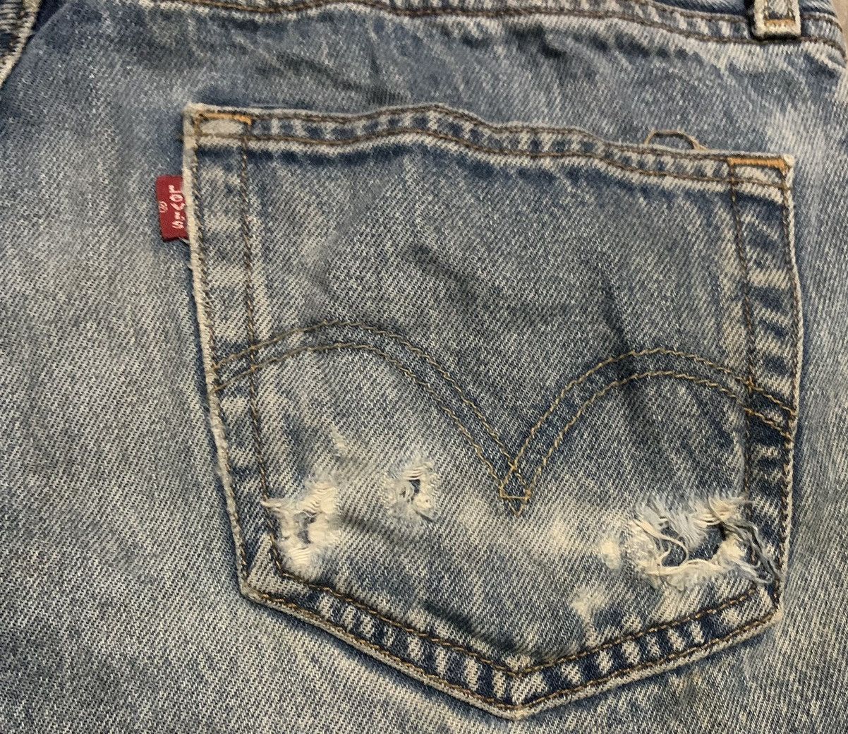 Levi's Vintage 90s Levis 501 Straight Leg Faded Blue Jeans Size US 34 / EU 50 - 5 Thumbnail