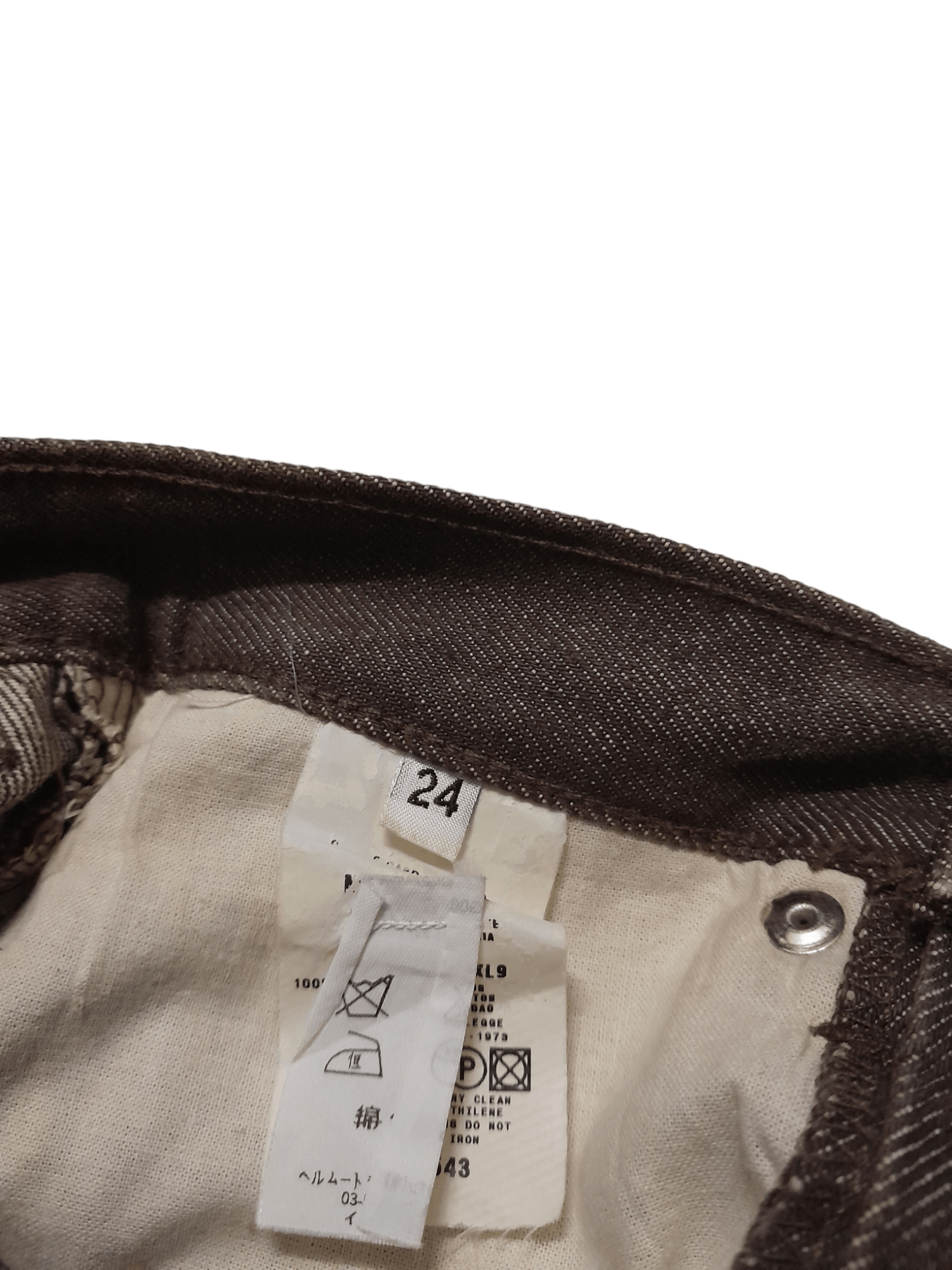 Helmut Lang 1998 Helmut Lang Italian Cut Waist 24 (E512) Size US 26 / EU 42 - 5 Thumbnail
