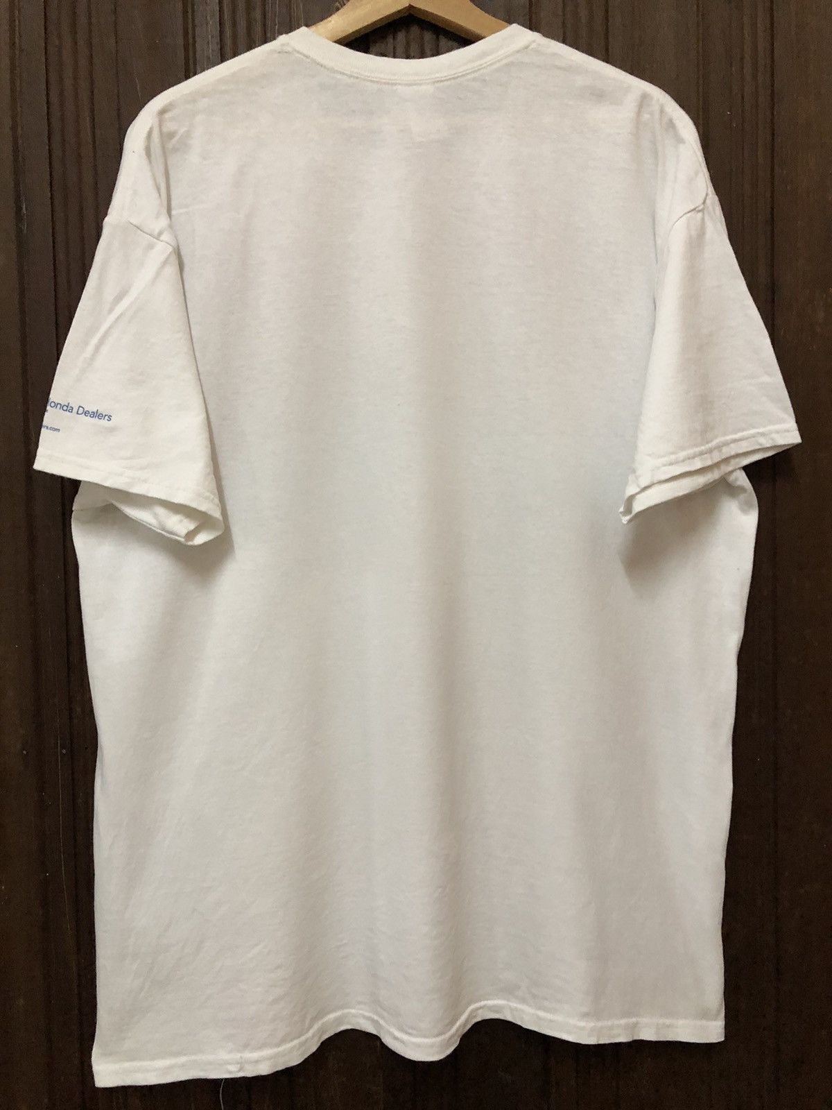 Vintage Vintage Mike Trout LA Angels Megaprint Promotion Tee Shirt Size US XL / EU 56 / 4 - 9 Thumbnail