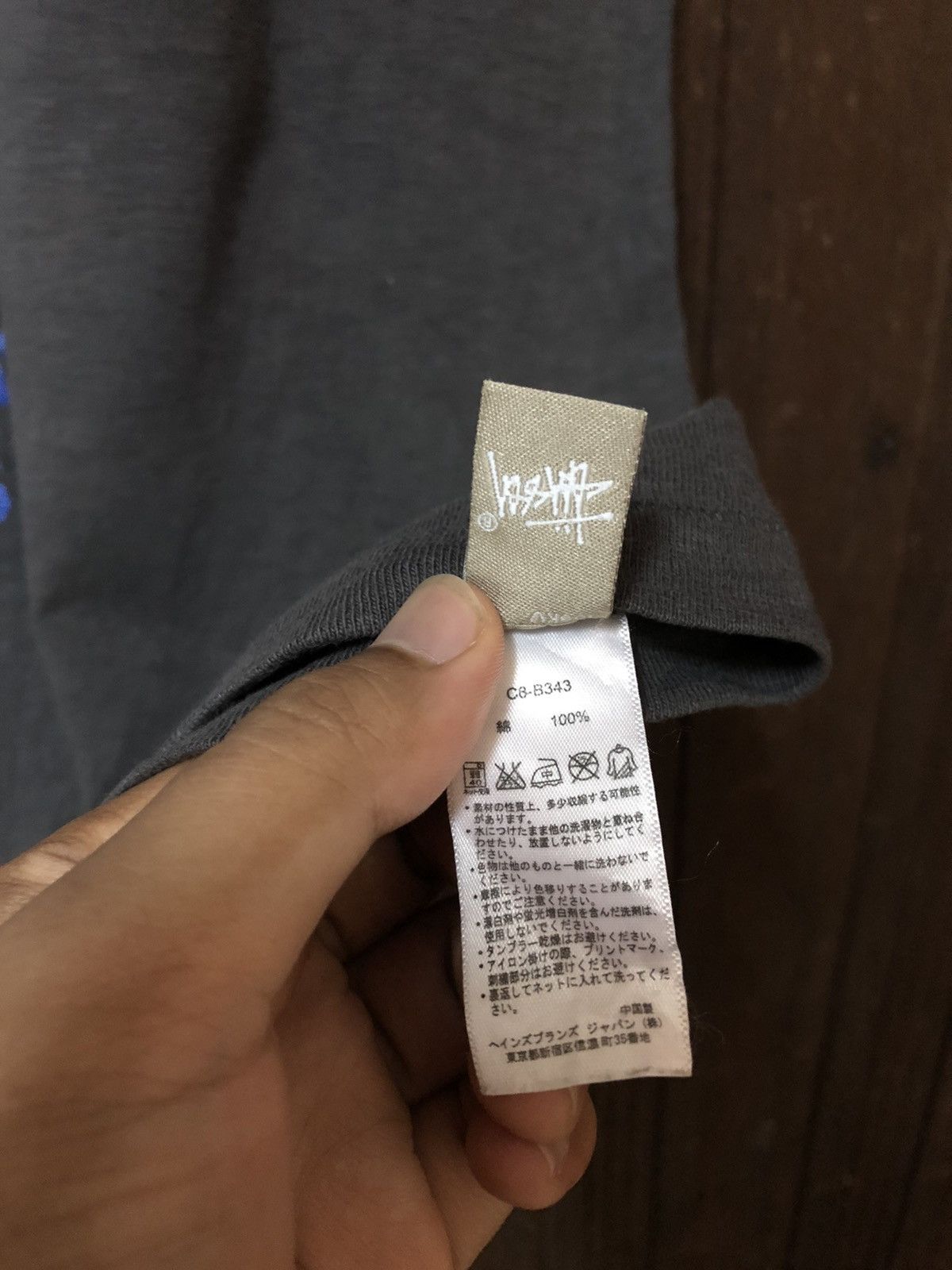 Champion × Stussy × Vintage Vintage Stussy X Champion Spellout Very Rare Tee Shirt Size US XL / EU 56 / 4 - 5 Thumbnail