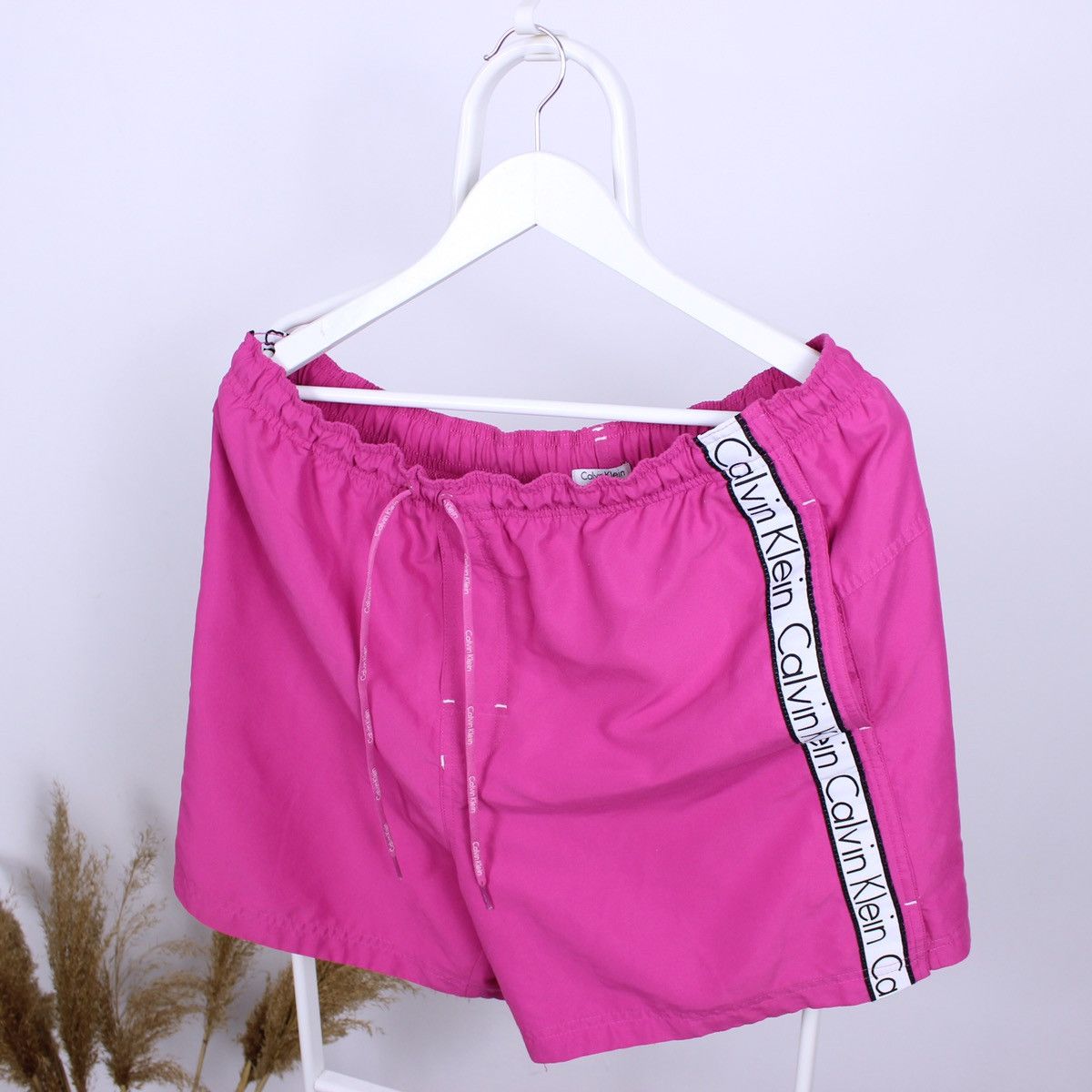 Calvin Klein Calvin Klein Men’s Swimming Shorts Logo Lampas Size US 32 / EU 48 - 1 Thumbnail
