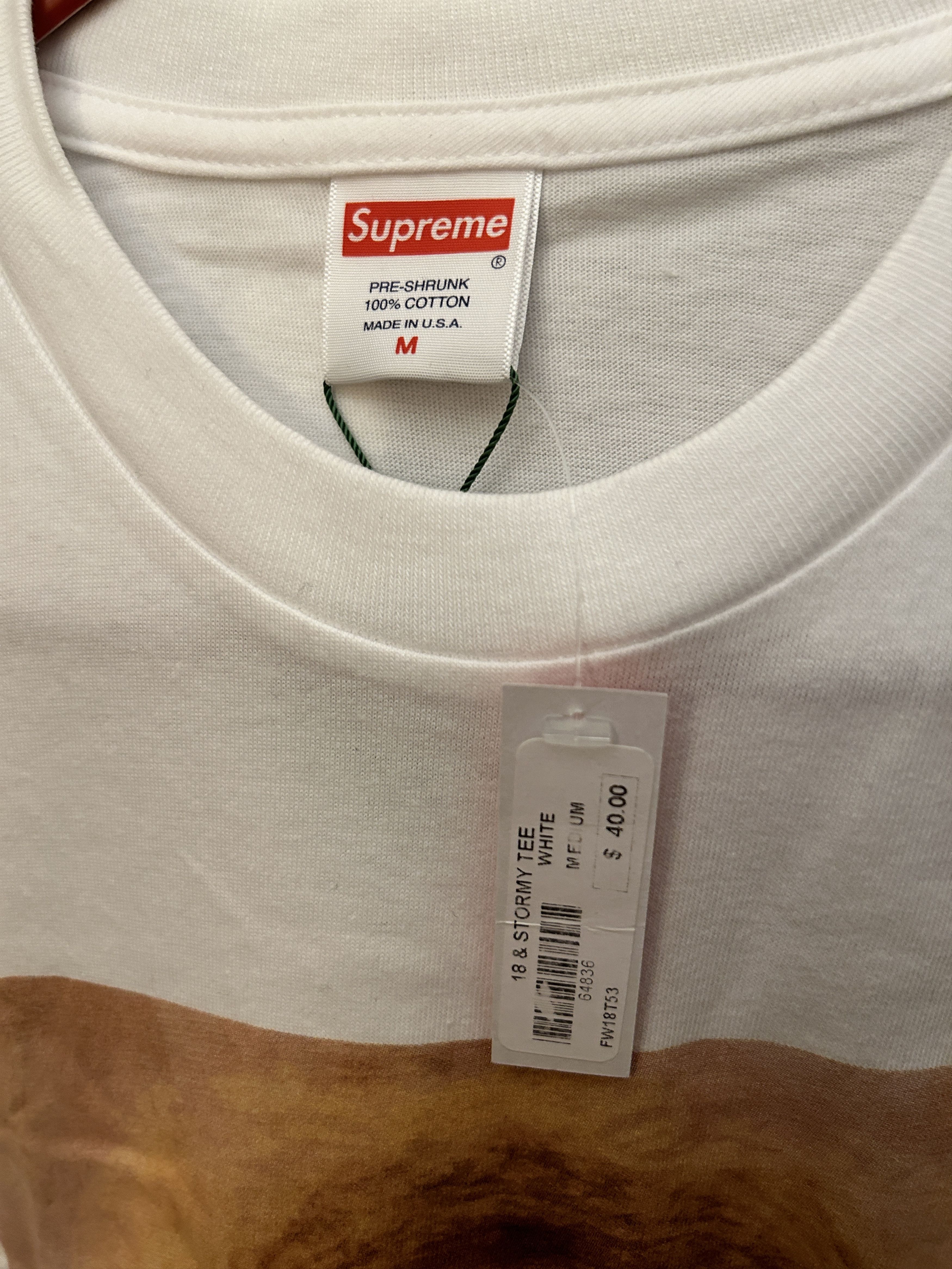 Supreme 18 & Stormy Tee White