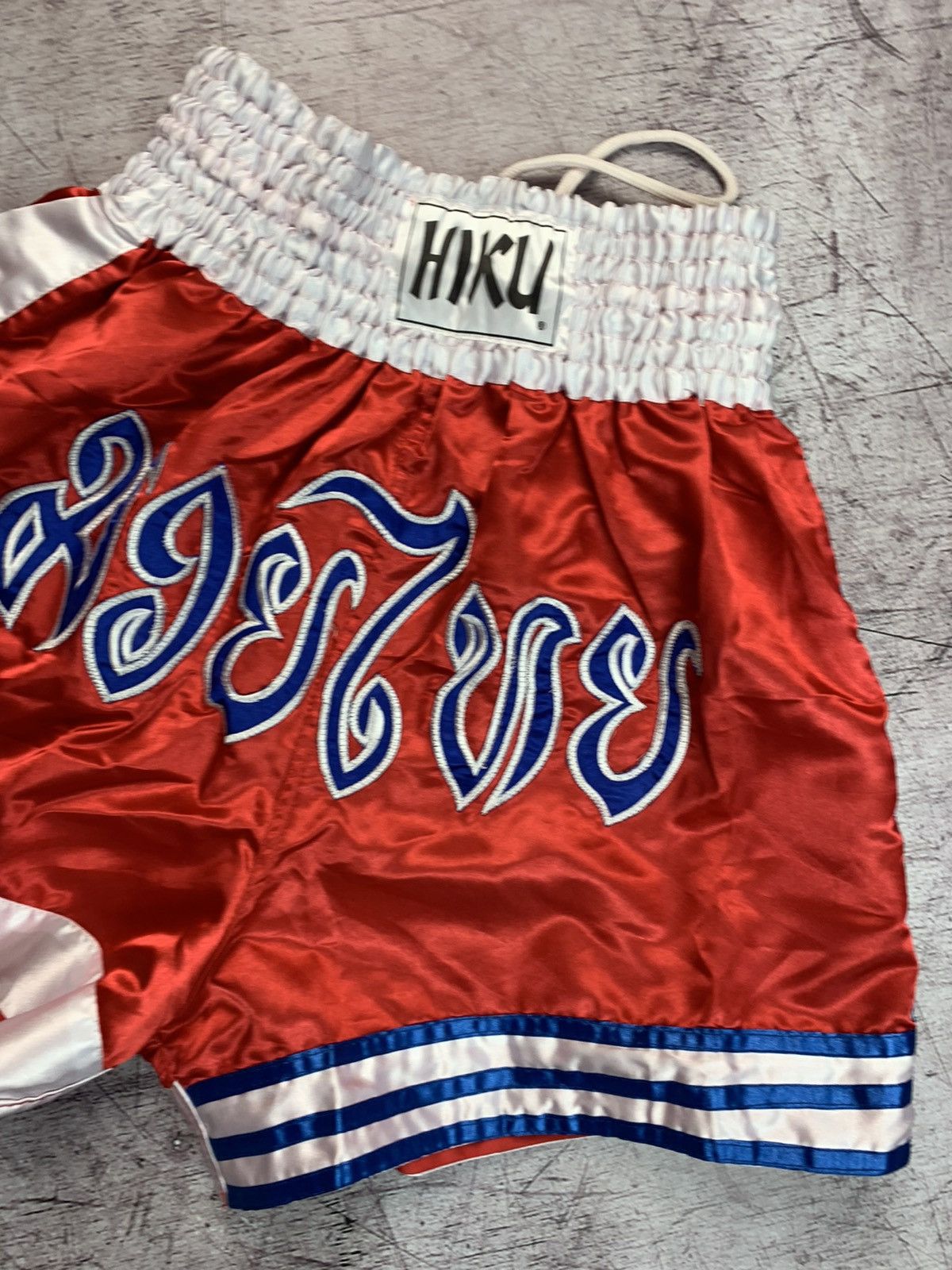 Japanese Brand Vintage Muay Thai Boxing Shorts Size US 34 / EU 50 - 3 Thumbnail