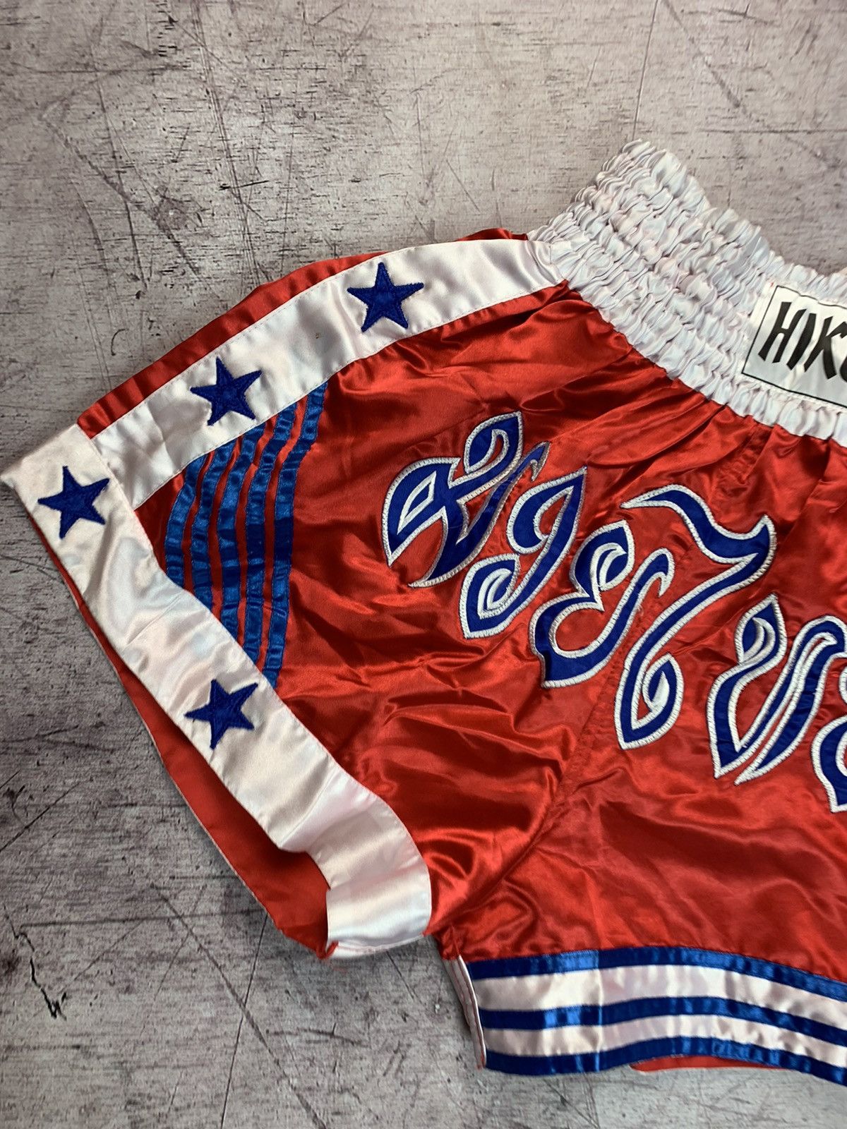 Japanese Brand Vintage Muay Thai Boxing Shorts Size US 34 / EU 50 - 2 Thumbnail