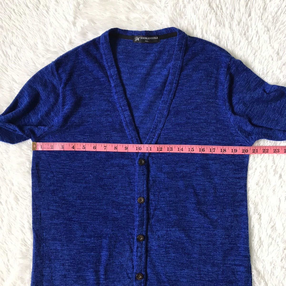 Double Needle DN Doubleneedle Cardigan Size US L / EU 52-54 / 3 - 18 Thumbnail