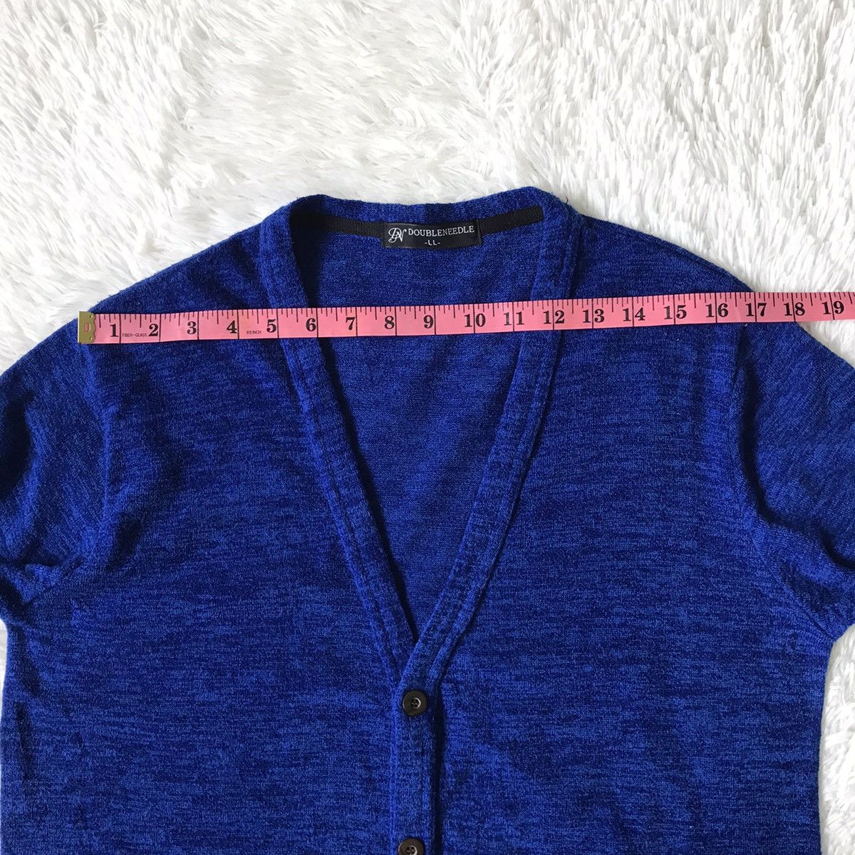 Double Needle DN Doubleneedle Cardigan Size US L / EU 52-54 / 3 - 20 Thumbnail