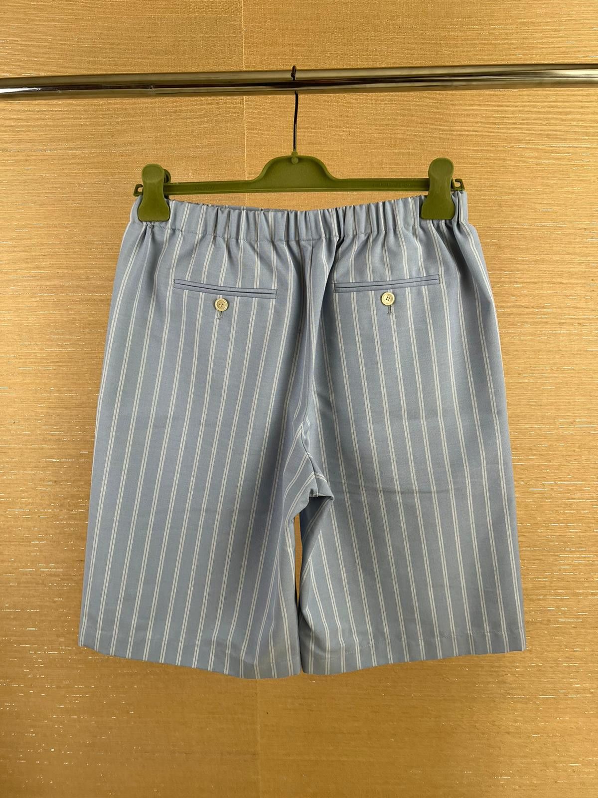 Gucci Wool & Mohair Blend Shorts in Light Blue Size US 30 / EU 46 - 9 Thumbnail