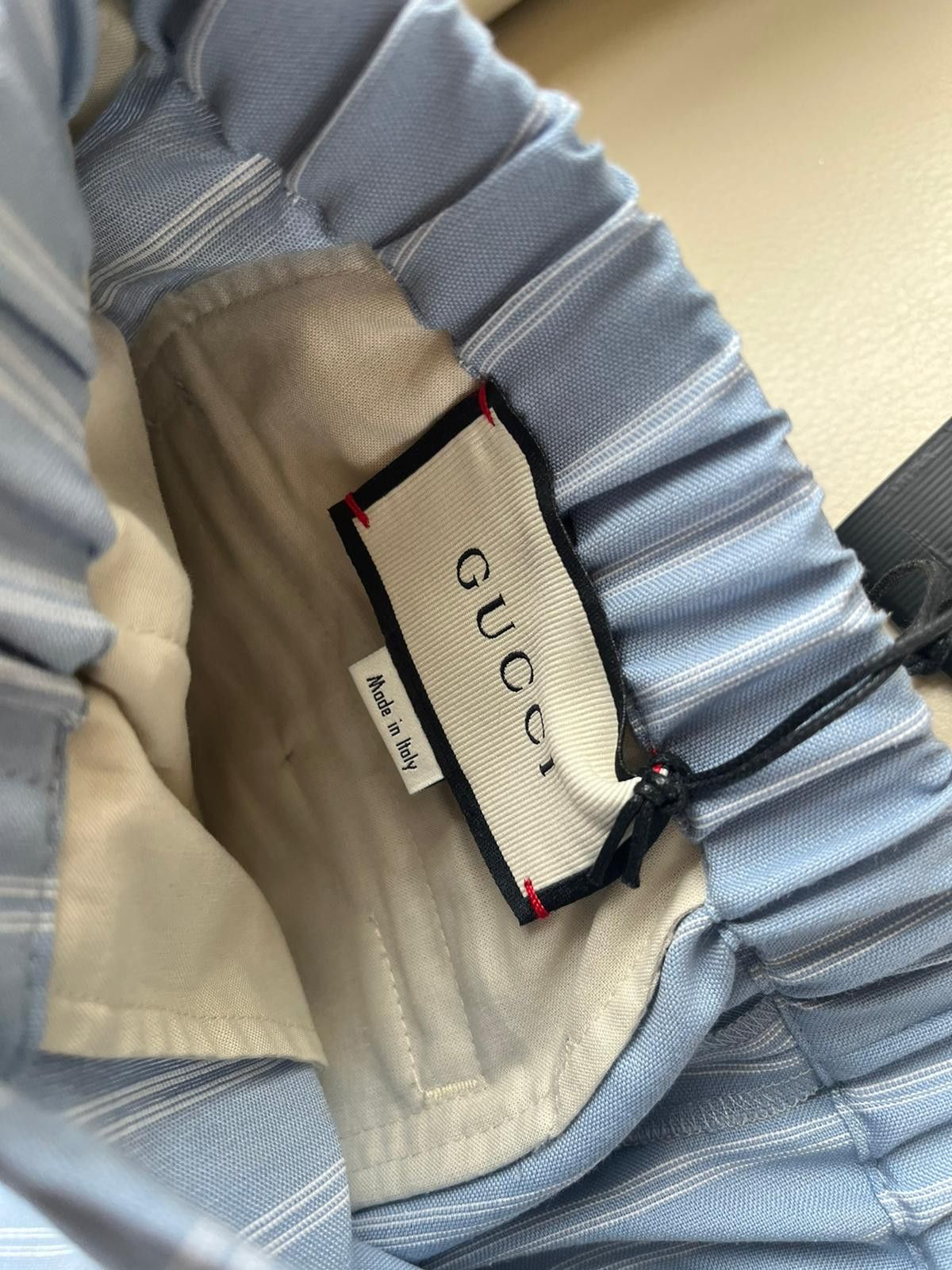 Gucci Wool & Mohair Blend Shorts in Light Blue Size US 30 / EU 46 - 14 Thumbnail
