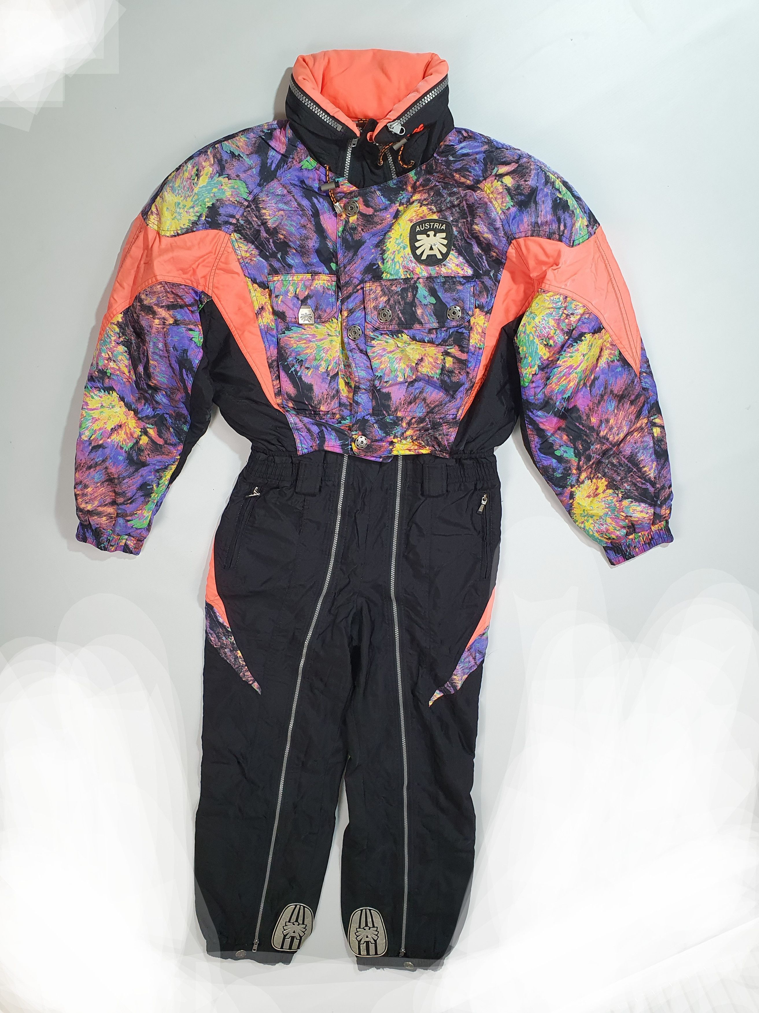 Asics Rare Asics 80s AUSTRIA Ski Team Jump suit Overalls Size US 32 / EU 48 - 2 Thumbnail