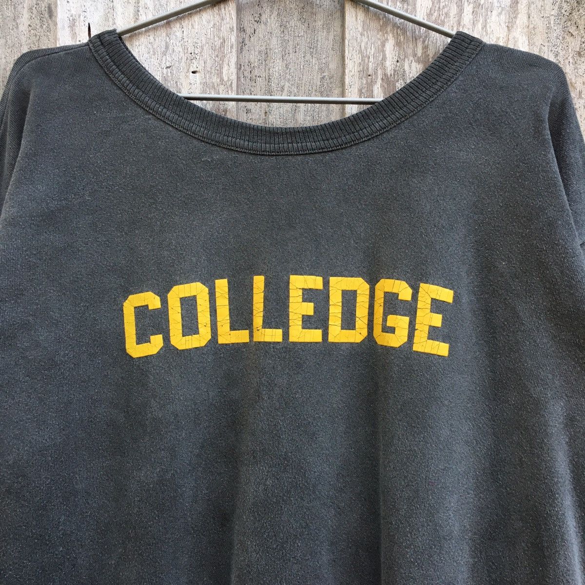 Vintage Vintage Colledge Crewneck Pullover Sweatshirt Size US L / EU 52-54 / 3 - 2 Thumbnail