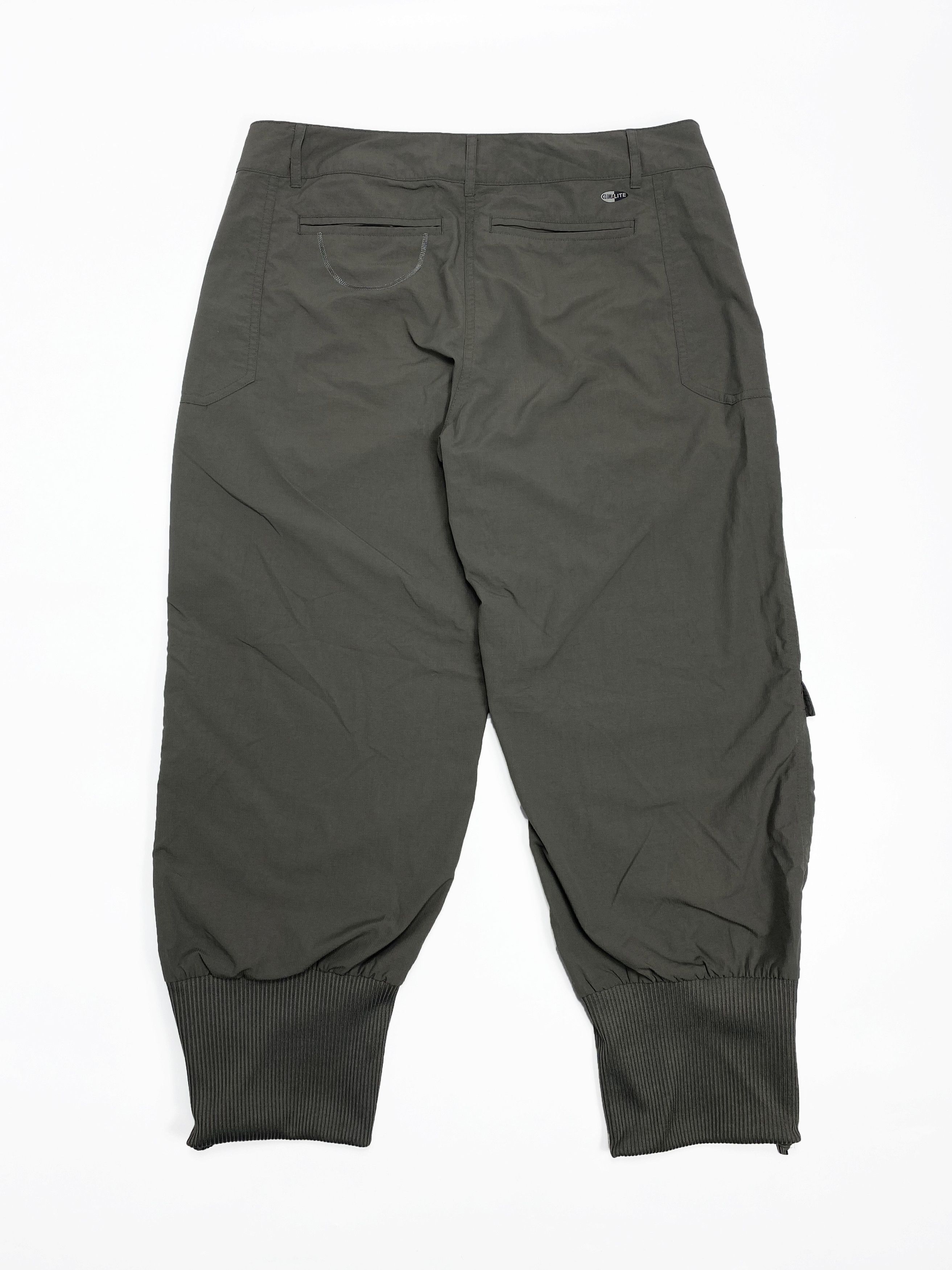 Adidas × Japanese Brand × Vintage Adidas Y2K Vintage Baggy Nylon Belted Jogger Pants Size 32" / US 10 / IT 46 - 5 Thumbnail