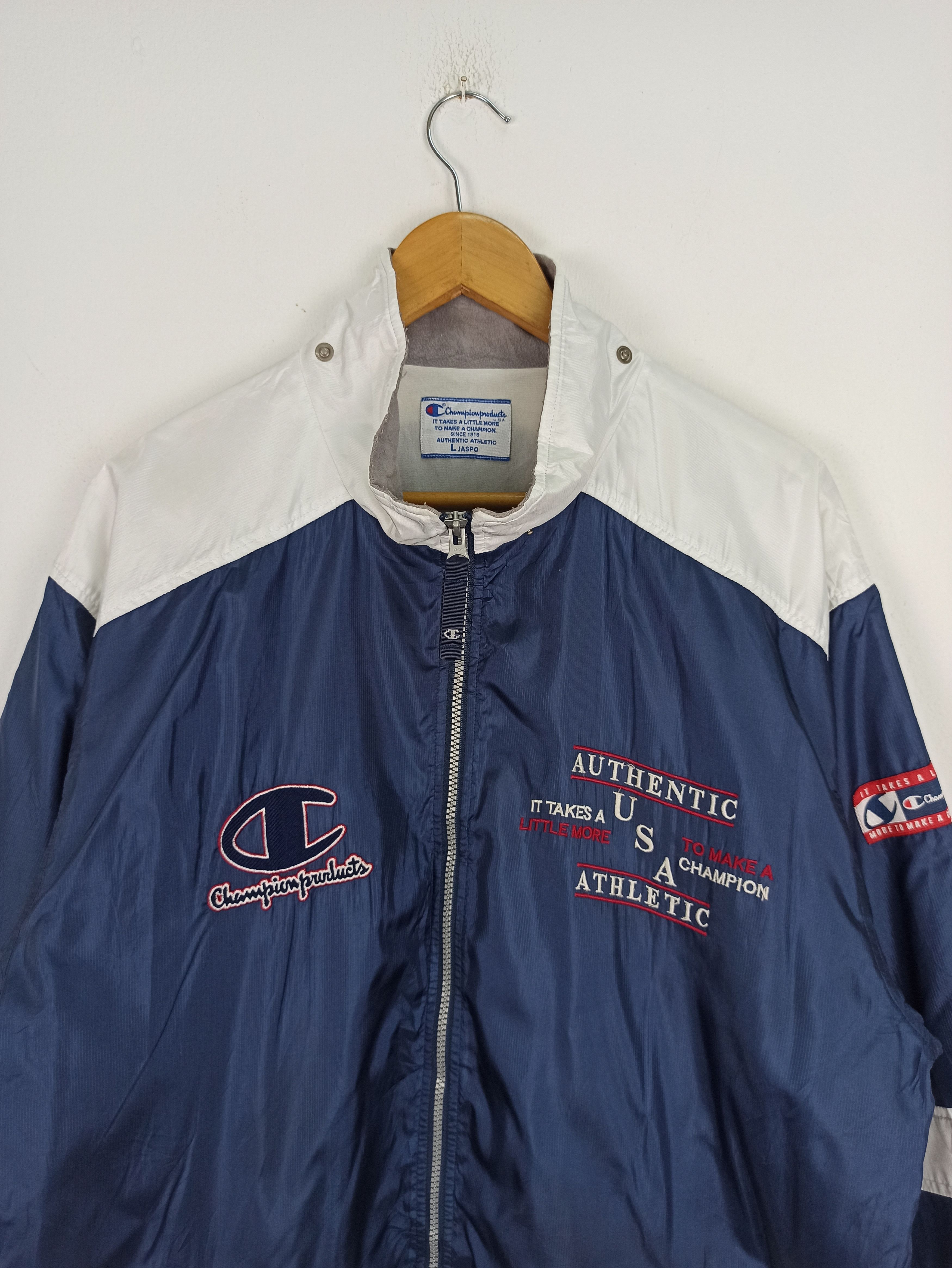 Champion Vintage ChampionProducts Jacket Windbreaker (c38) Size US L / EU 52-54 / 3 - 2 Thumbnail