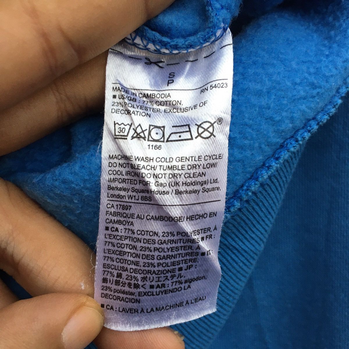 Vintage GAP Hoodie Sweatshirt Big Logo