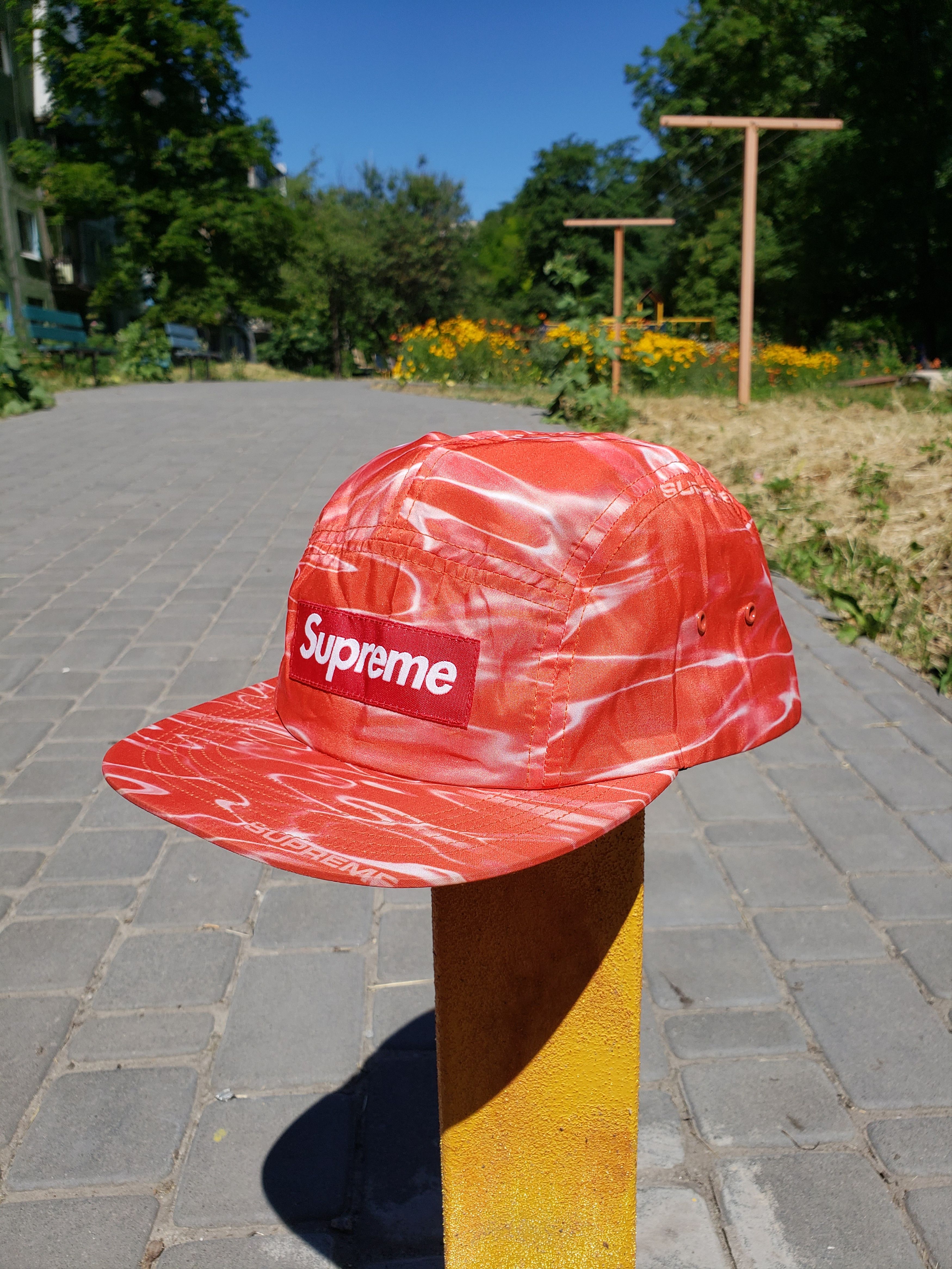 Supreme Rare Supreme 5 panel cap hat monogram Size ONE SIZE - 1 Thumbnail