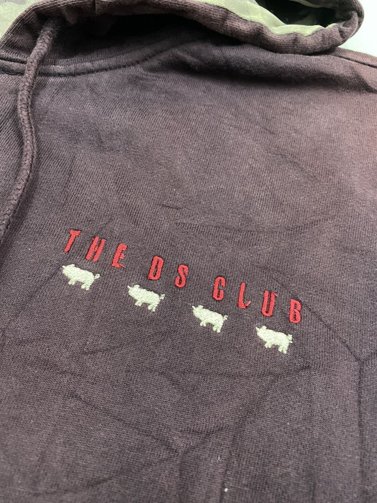 Japanese Brand × Vintage The Drug Store Club Reversible Hoodie Camo Size US L / EU 52-54 / 3 - 8 Thumbnail