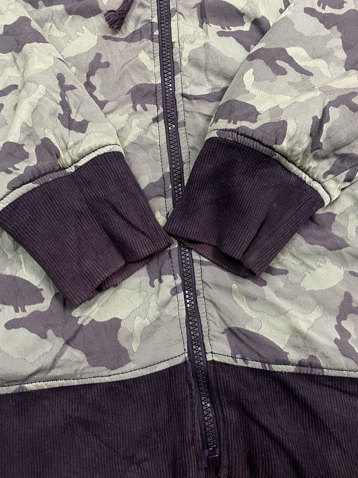 Japanese Brand × Vintage The Drug Store Club Reversible Hoodie Camo Size US L / EU 52-54 / 3 - 4 Thumbnail