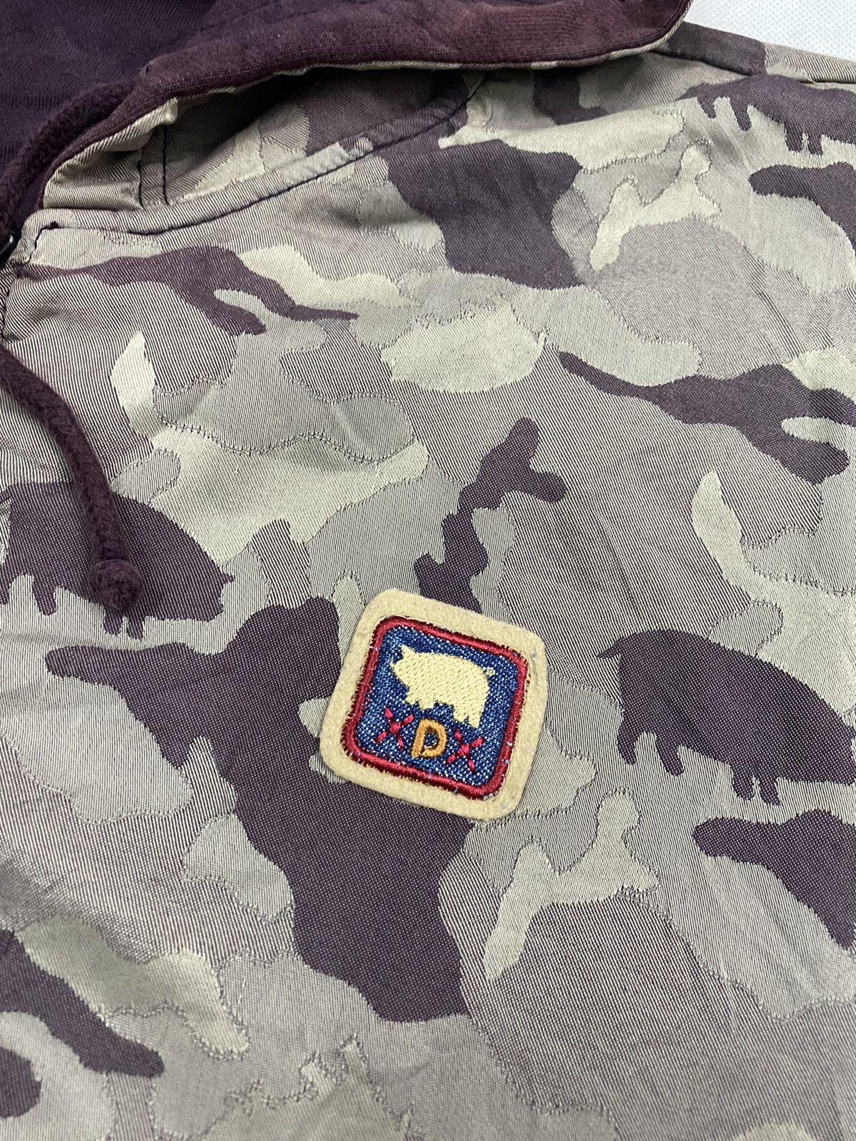 Japanese Brand × Vintage The Drug Store Club Reversible Hoodie Camo Size US L / EU 52-54 / 3 - 3 Thumbnail