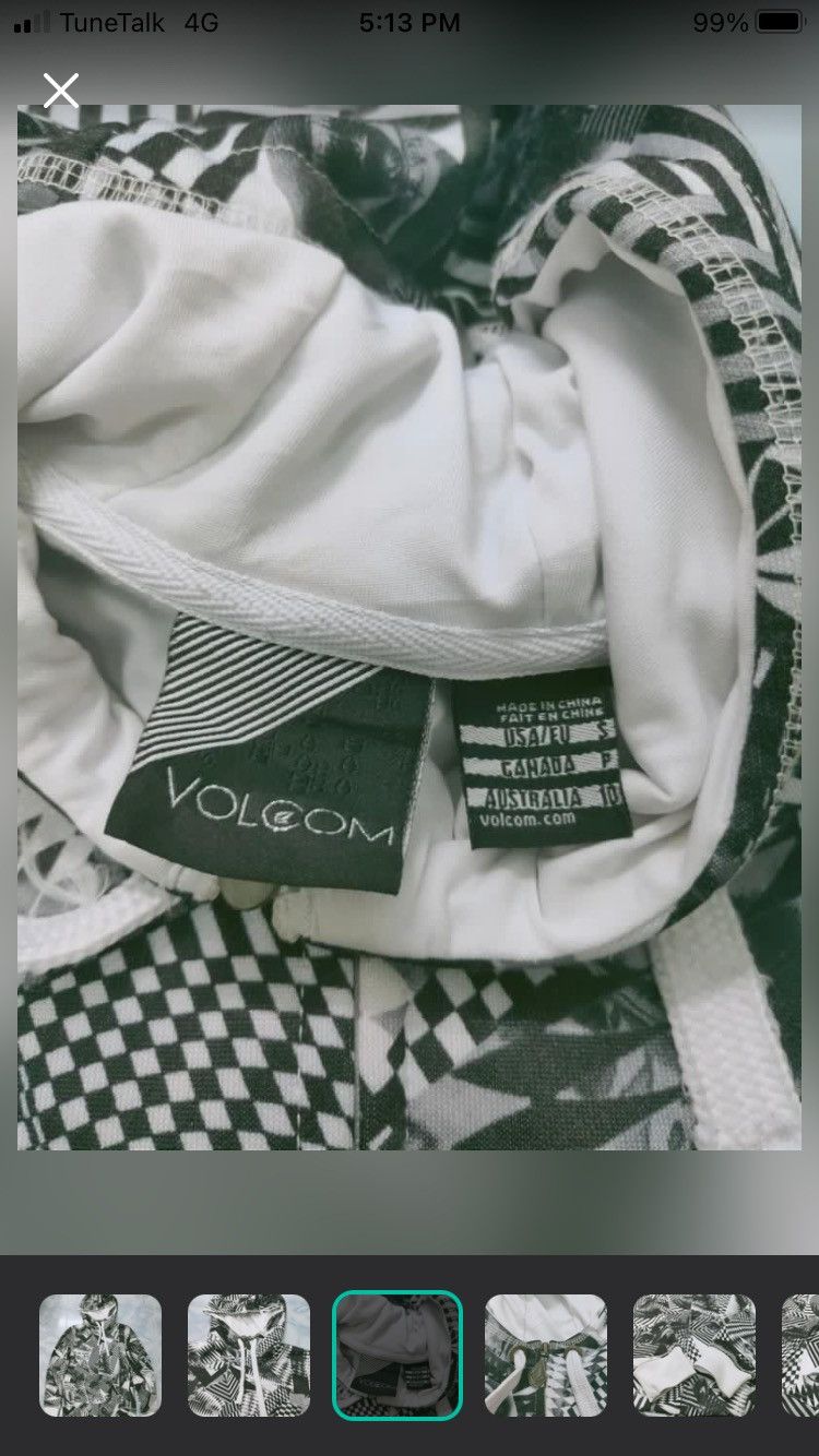 Volcom Volcom fullprint hoodie Size US S / EU 44-46 / 1 - 3 Thumbnail