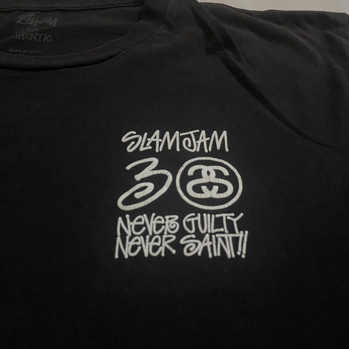 Stussy Stussy slamjam 30 anniversary tshirt Size US L / EU 52-54 / 3 - 4 Thumbnail