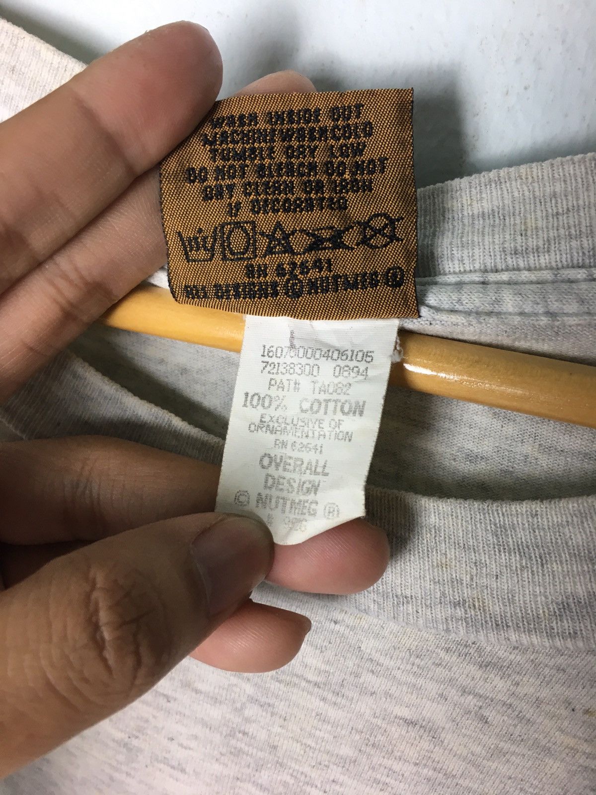 MLB × Vintage Vintage Nutmeg MLB Dodgers Nomo 16 Made In Usa Tee Shirt Size US L / EU 52-54 / 3 - 7 Thumbnail