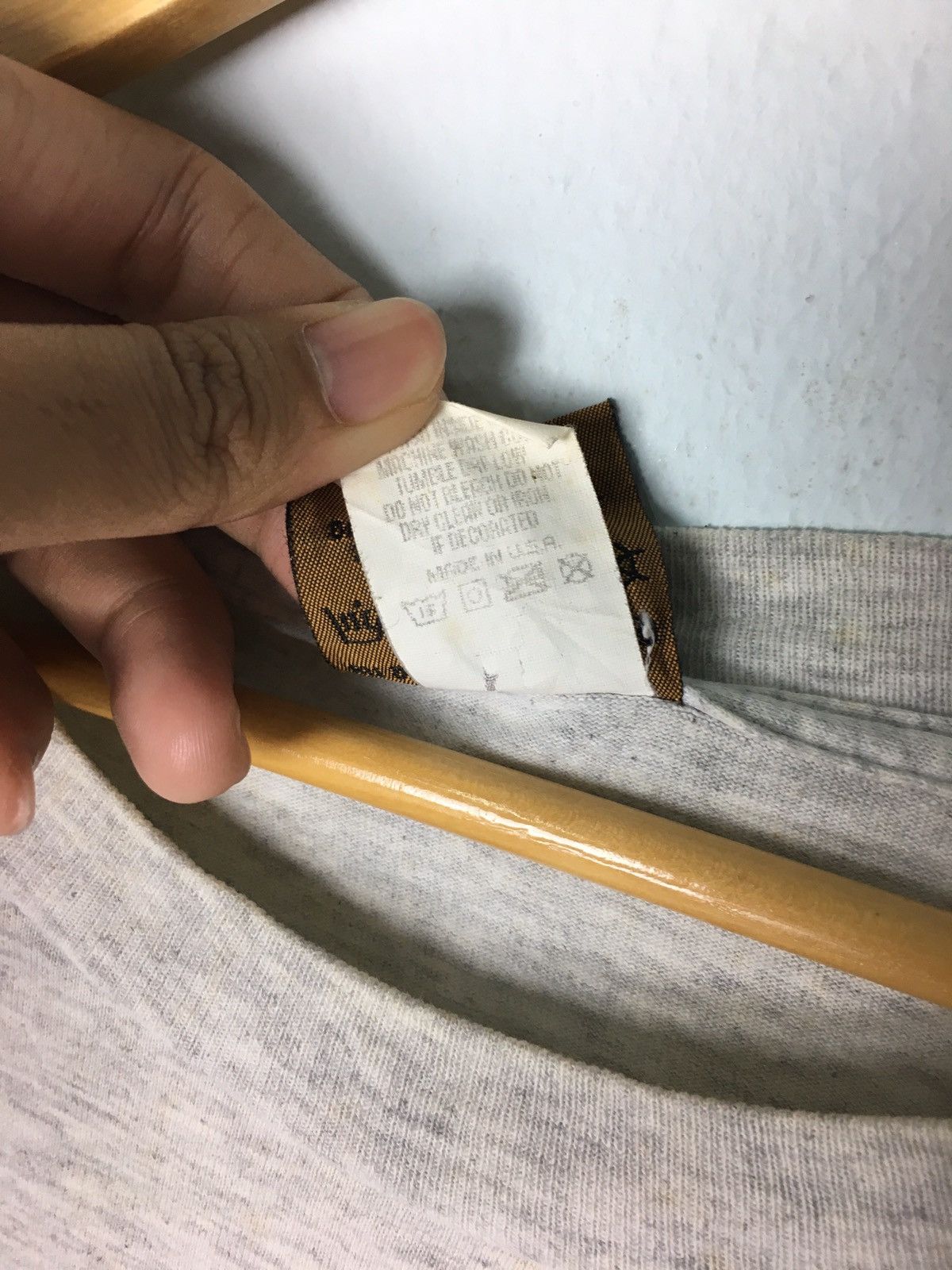 MLB × Vintage Vintage Nutmeg MLB Dodgers Nomo 16 Made In Usa Tee Shirt Size US L / EU 52-54 / 3 - 8 Thumbnail