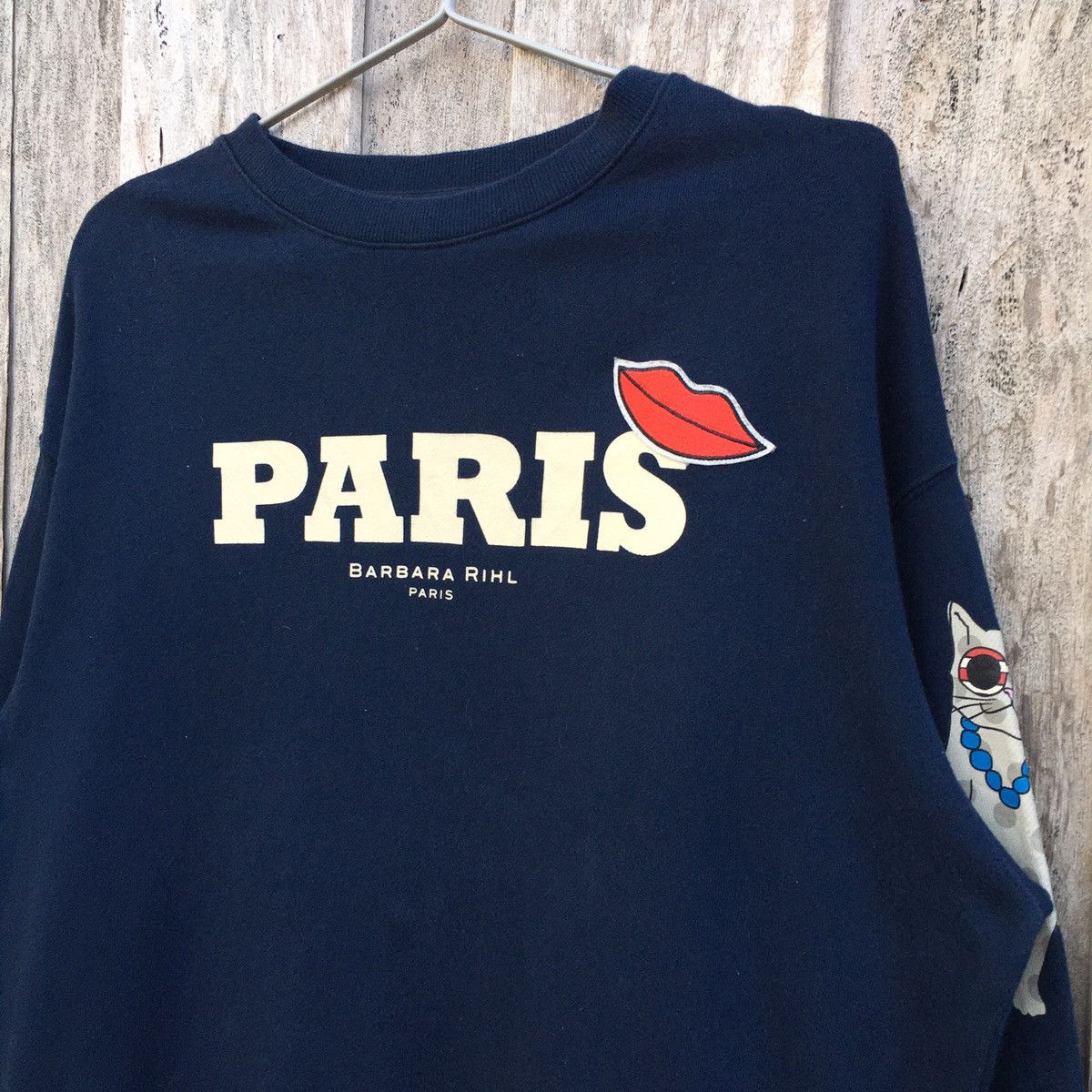 Designer × Uniqlo × Vintage Vintage Uniqlo X Barbara Rihl Paris Animated Sweatshirt Size XL / US 12-14 / IT 48-50 - 3 Thumbnail