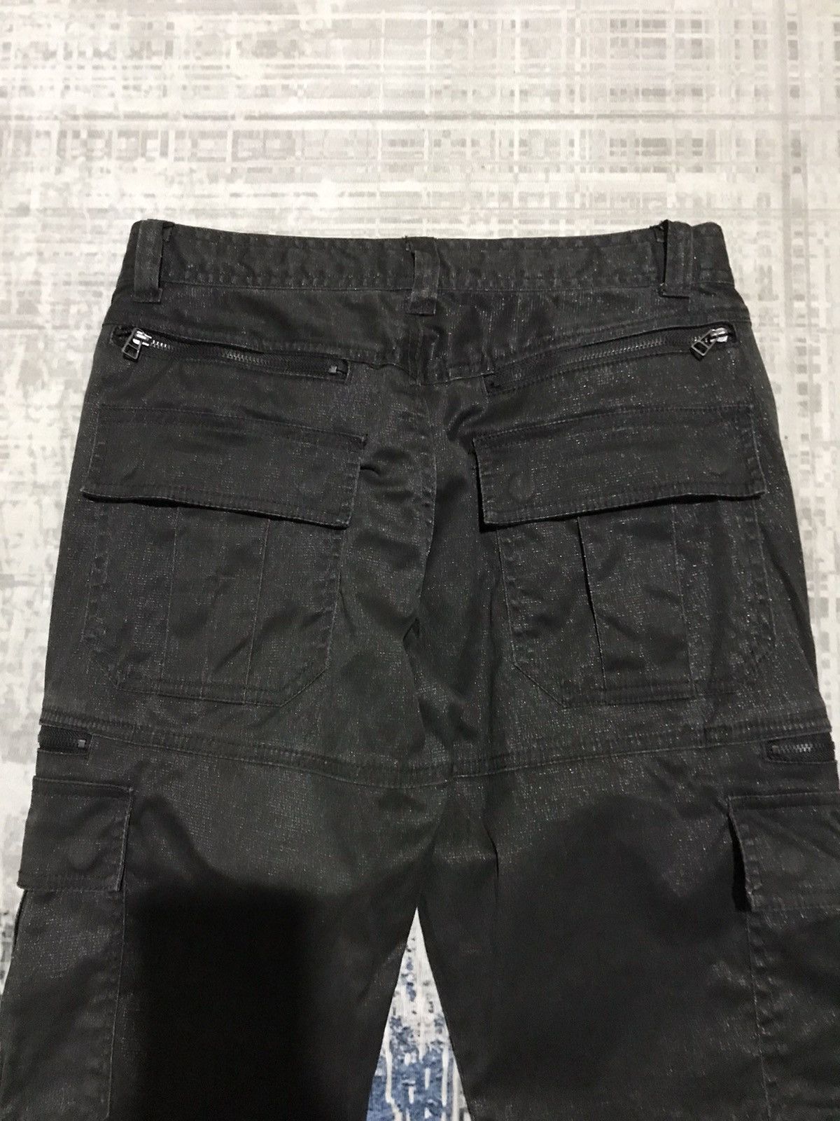 Japanese Brand × Seditionaries Vtg Semantic Design Punk Bondage Tactical Zipper Cargo Pant Size US 28 / EU 44 - 6 Thumbnail