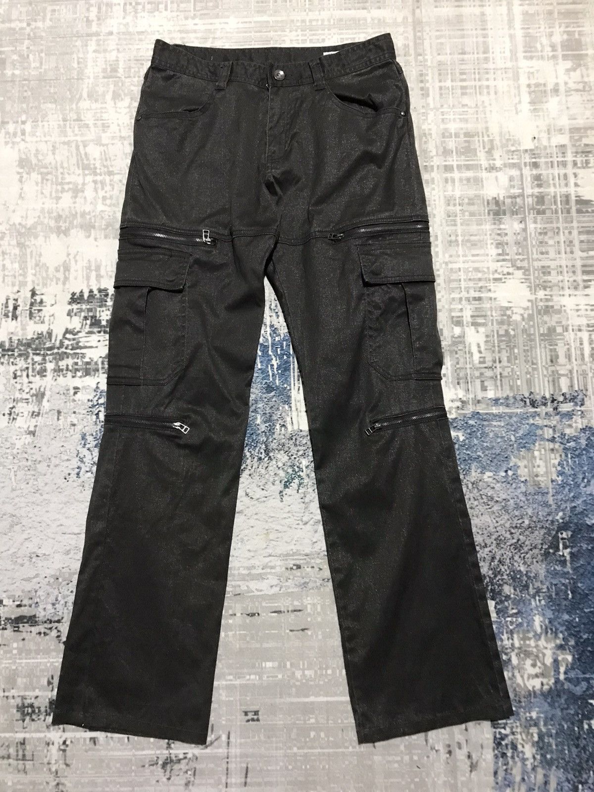 パンツ semantic design Industrial Strap Cargo Semantic Design Bondage Pants | Grailed