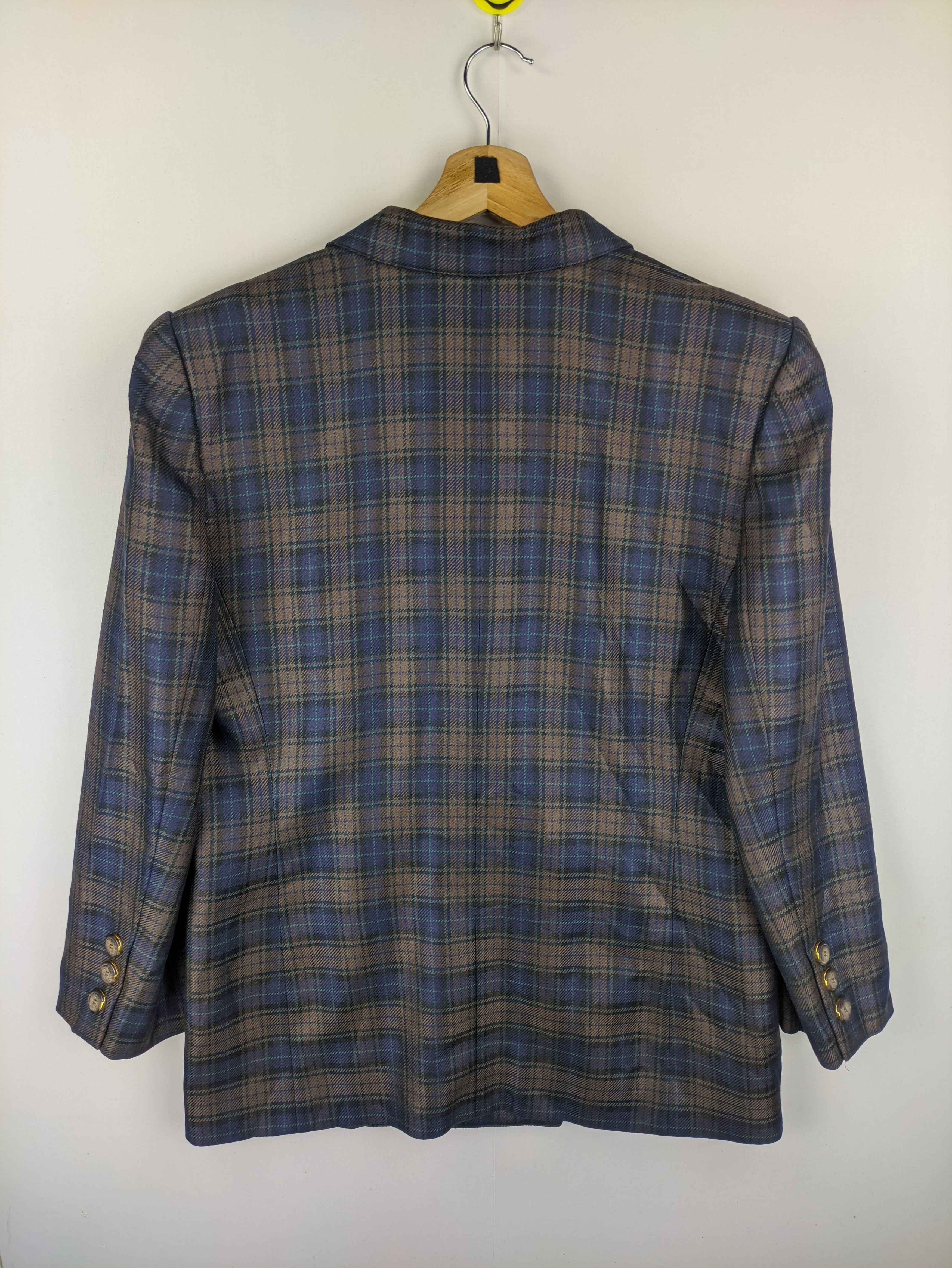 Japanese Brand Steals🔥Vintage Blazer Jacket Chekered by Leilian Size US M / EU 48-50 / 2 - 2 Thumbnail