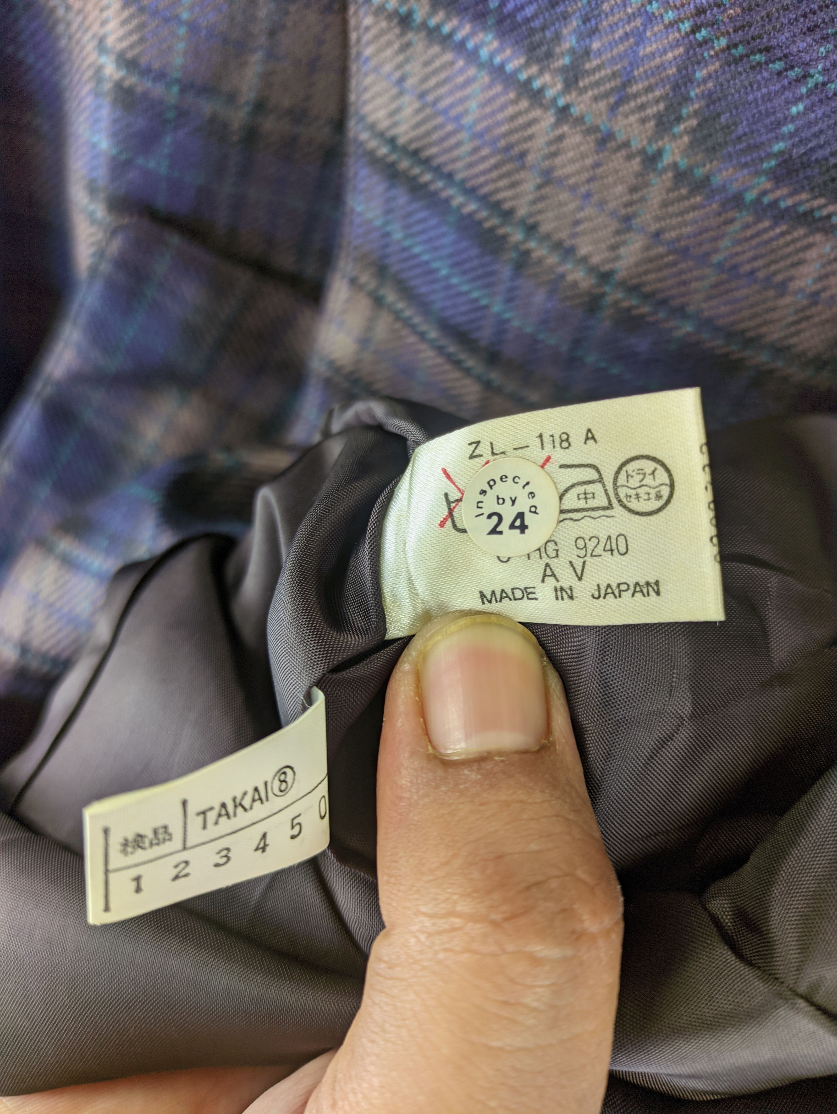 Japanese Brand Steals🔥Vintage Blazer Jacket Chekered by Leilian Size US M / EU 48-50 / 2 - 4 Thumbnail
