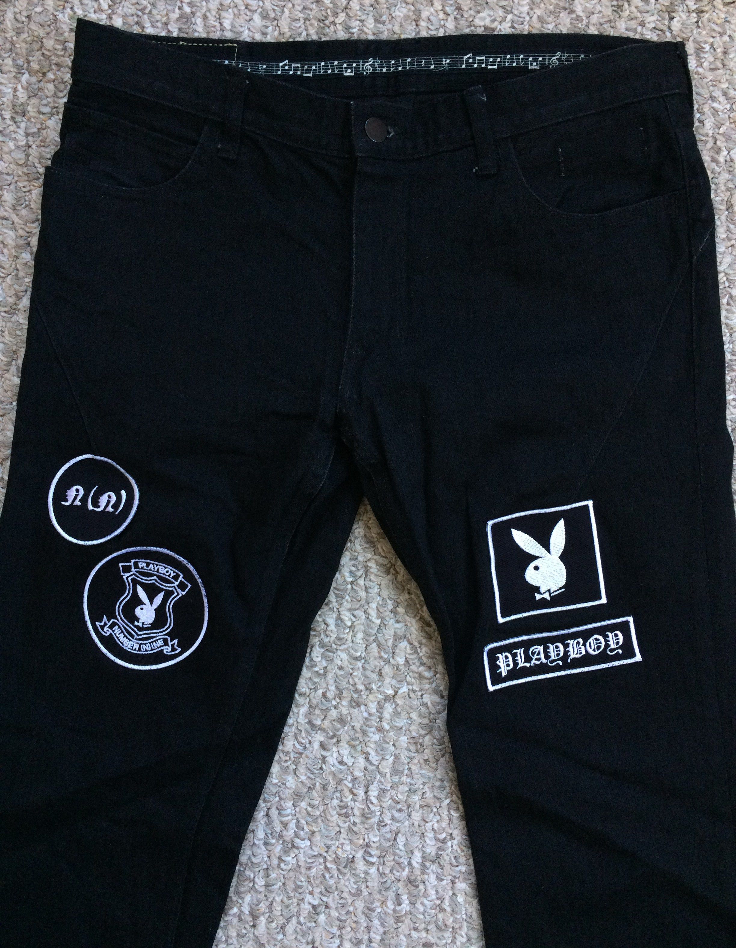 Number (N)ine SS15 Number (N)ine x Playboy Patchwork Denim Size US 32 / EU 48 - 2 Thumbnail