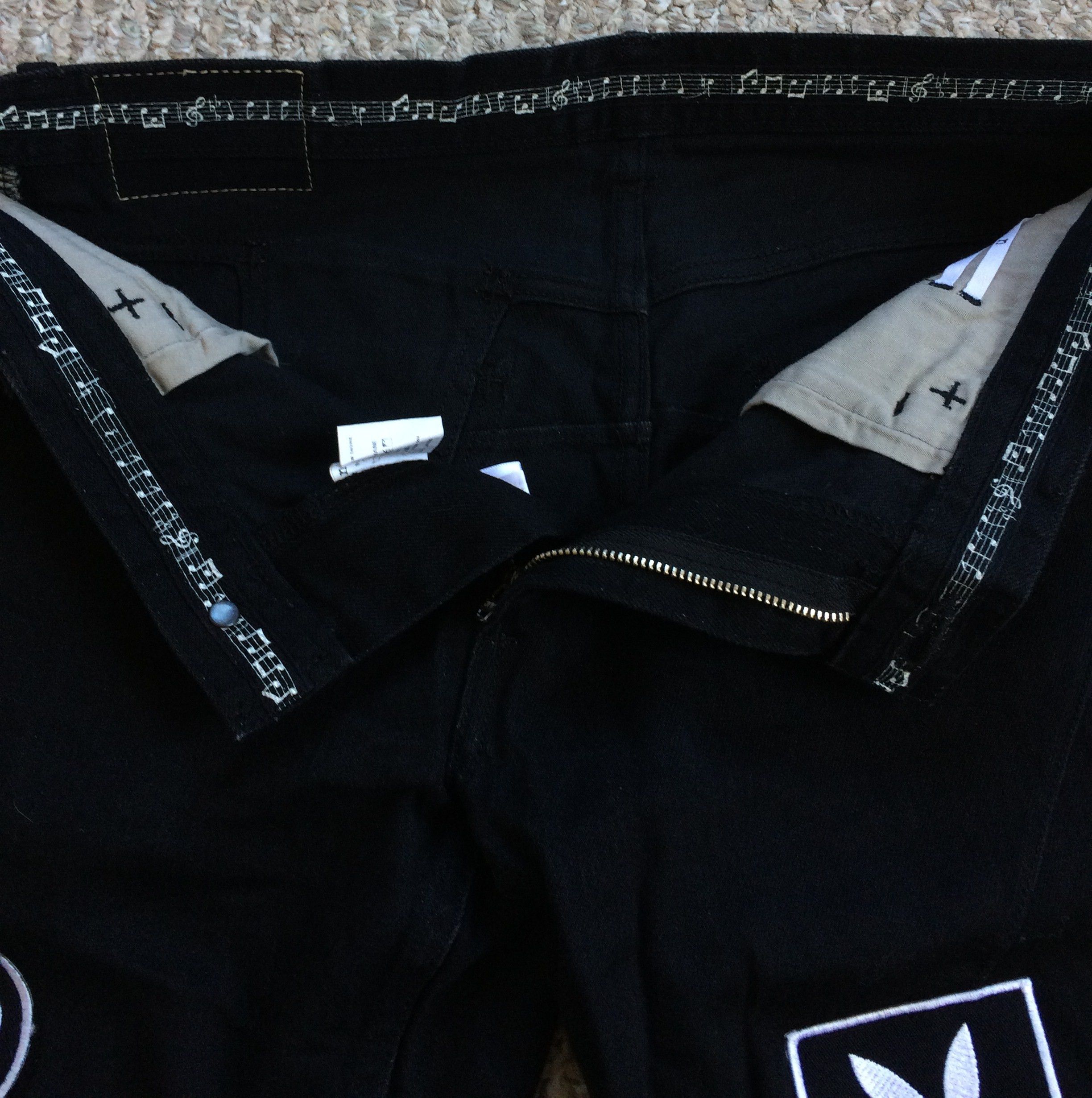 Number (N)ine SS15 Number (N)ine x Playboy Patchwork Denim Size US 32 / EU 48 - 7 Thumbnail