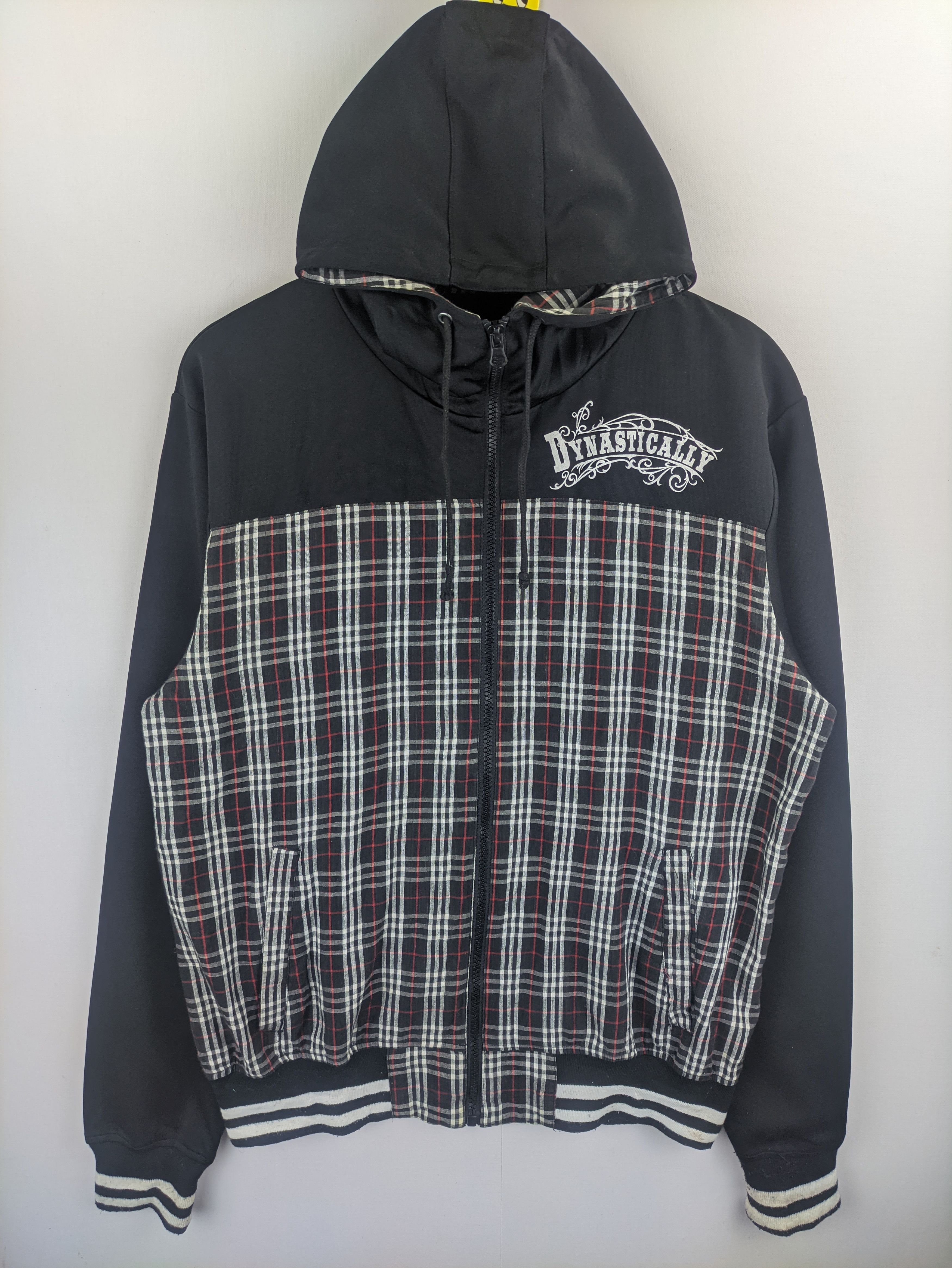 Japanese Brand Steals🔥Hoodie Checkered Dynasticall Body Wave Size US M / EU 48-50 / 2 - 1 Thumbnail