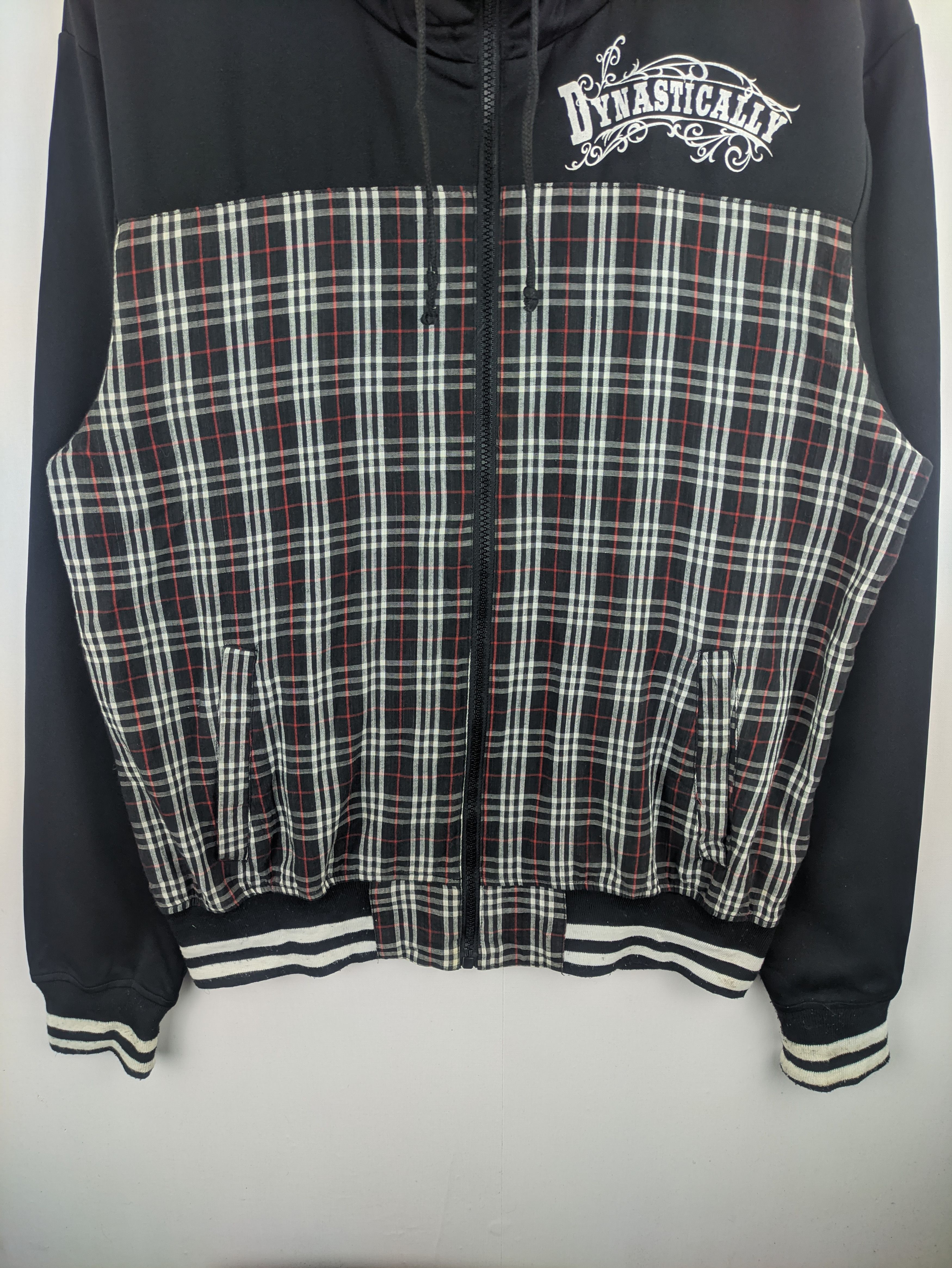 Japanese Brand Steals🔥Hoodie Checkered Dynasticall Body Wave Size US M / EU 48-50 / 2 - 7 Thumbnail