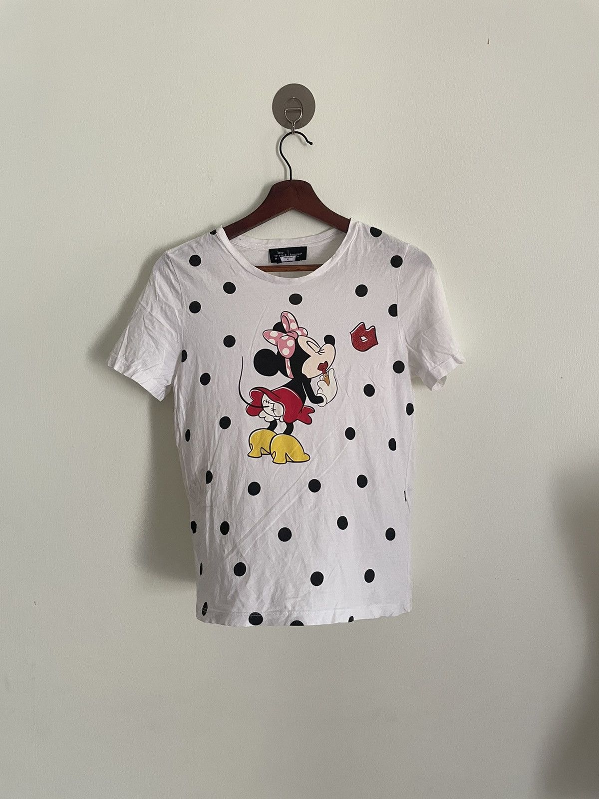 image of Minnie Logo Tee Kate Spade X Disney in Unspecified, Women's (Size XS)