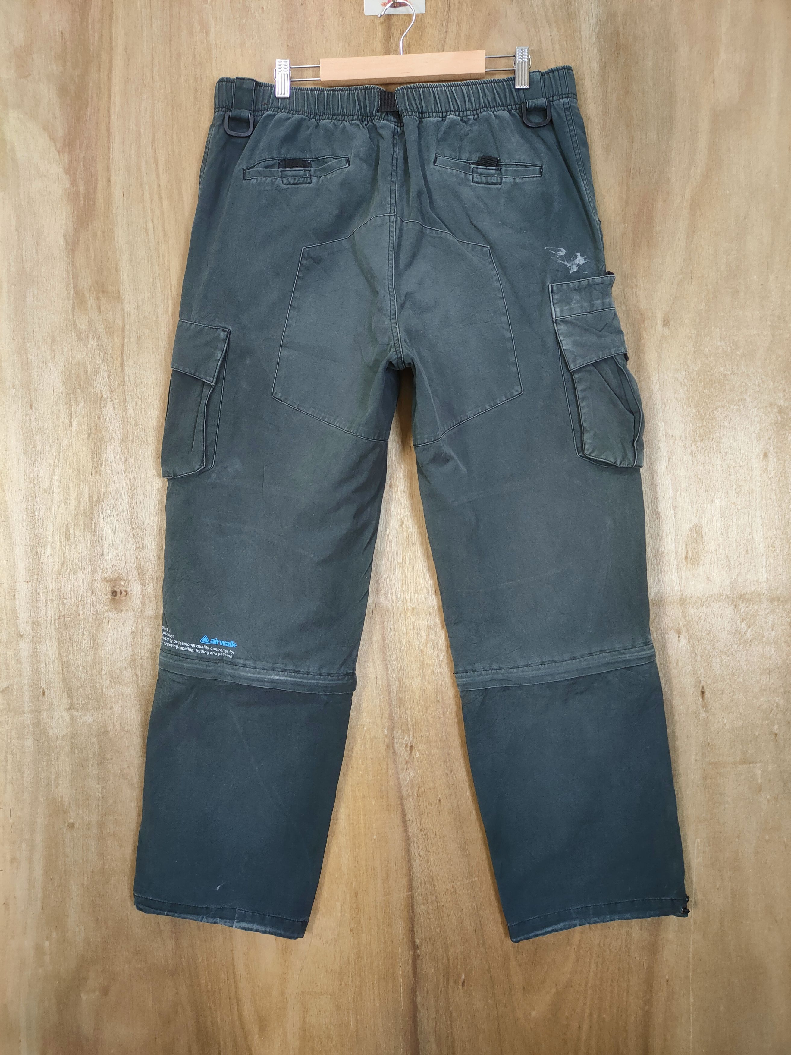 Airwalk VINTAGE AIRWALK FADED CARGO PANTS Size US 36 / EU 52 - 6 Thumbnail