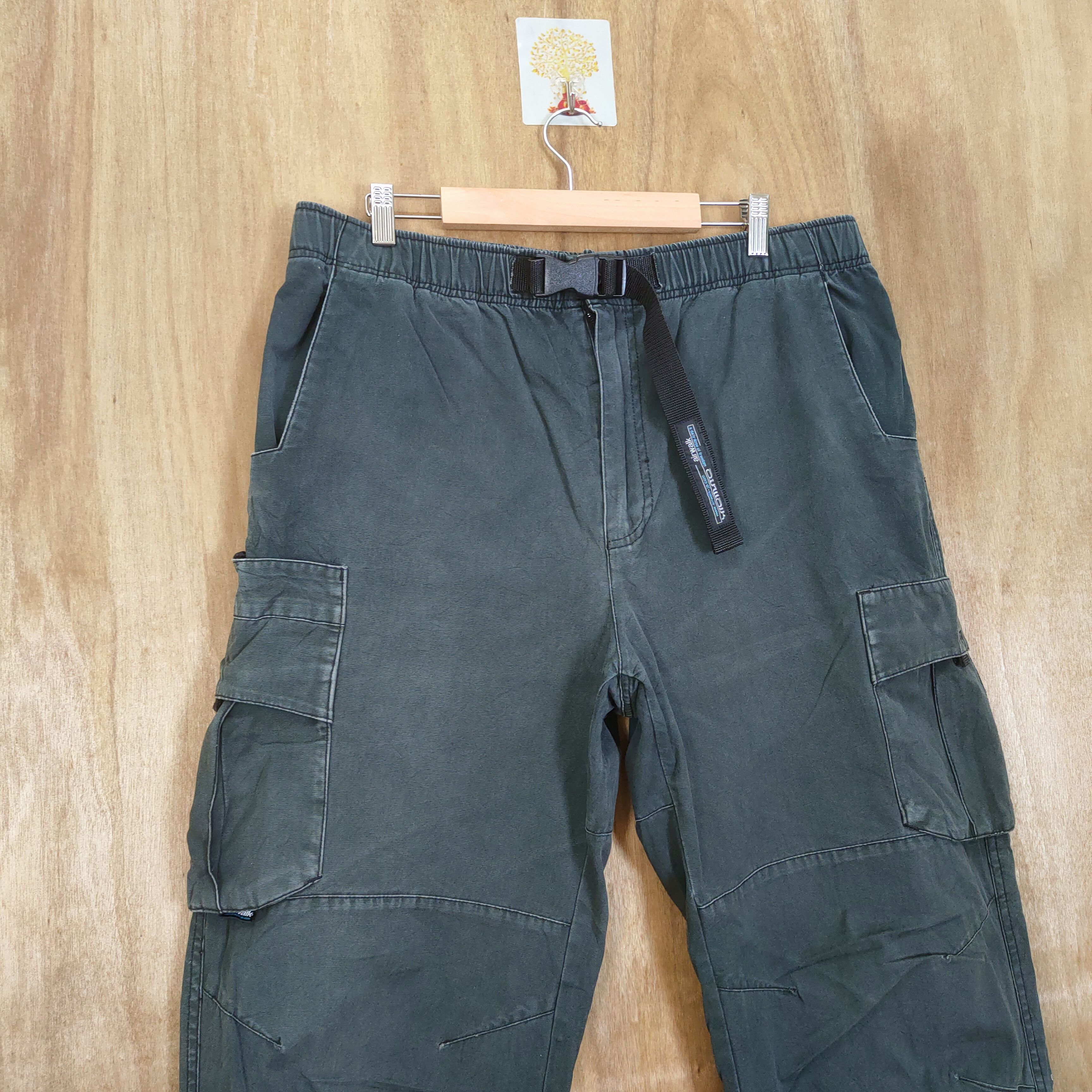 Airwalk VINTAGE AIRWALK FADED CARGO PANTS Size US 36 / EU 52 - 2 Thumbnail