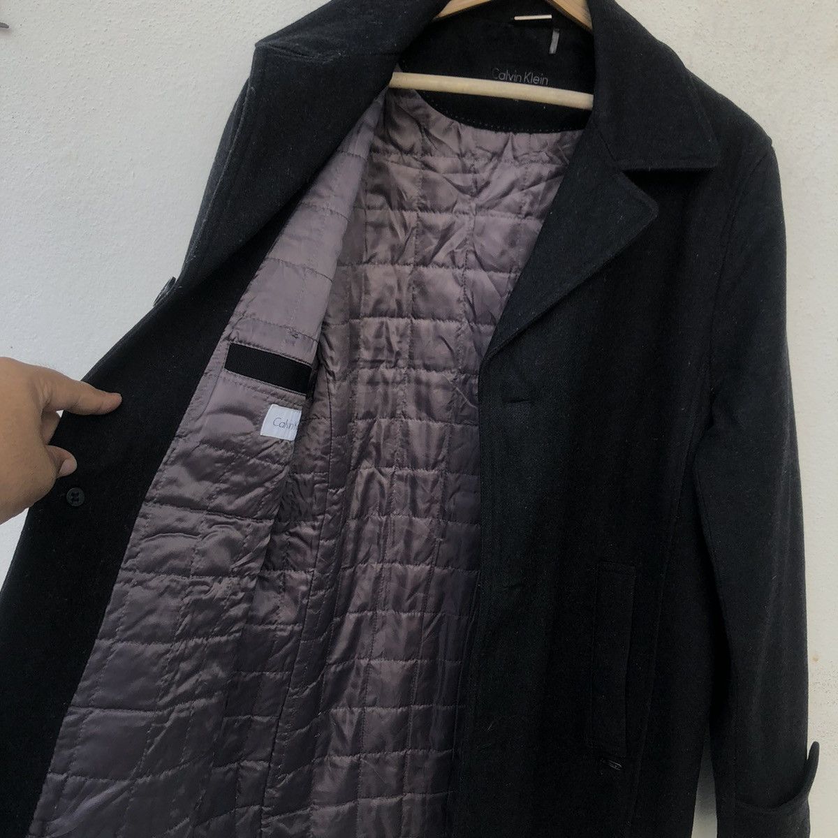 Japanese Brand 💥LAST DROP BEFORE GONELuxury CALVIN KLEIN Medium Long Coat Size US M / EU 48-50 / 2 - 7 Thumbnail