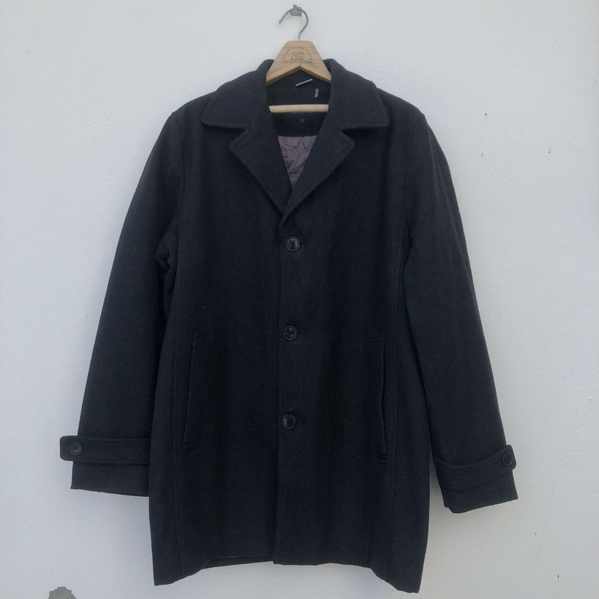 Japanese Brand 💥LAST DROP BEFORE GONELuxury CALVIN KLEIN Medium Long Coat Size US M / EU 48-50 / 2 - 1 Thumbnail