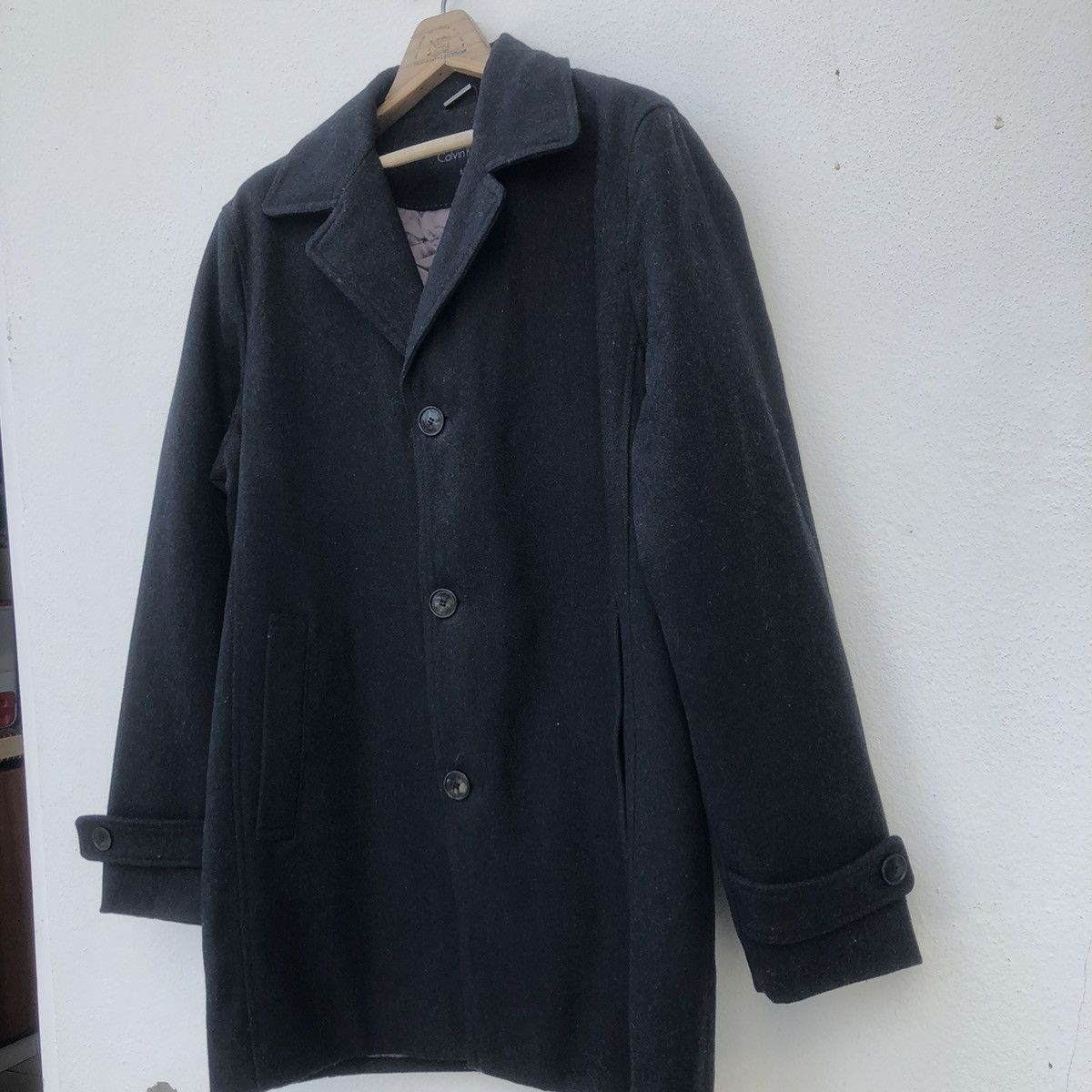 Japanese Brand 💥LAST DROP BEFORE GONELuxury CALVIN KLEIN Medium Long Coat Size US M / EU 48-50 / 2 - 4 Thumbnail