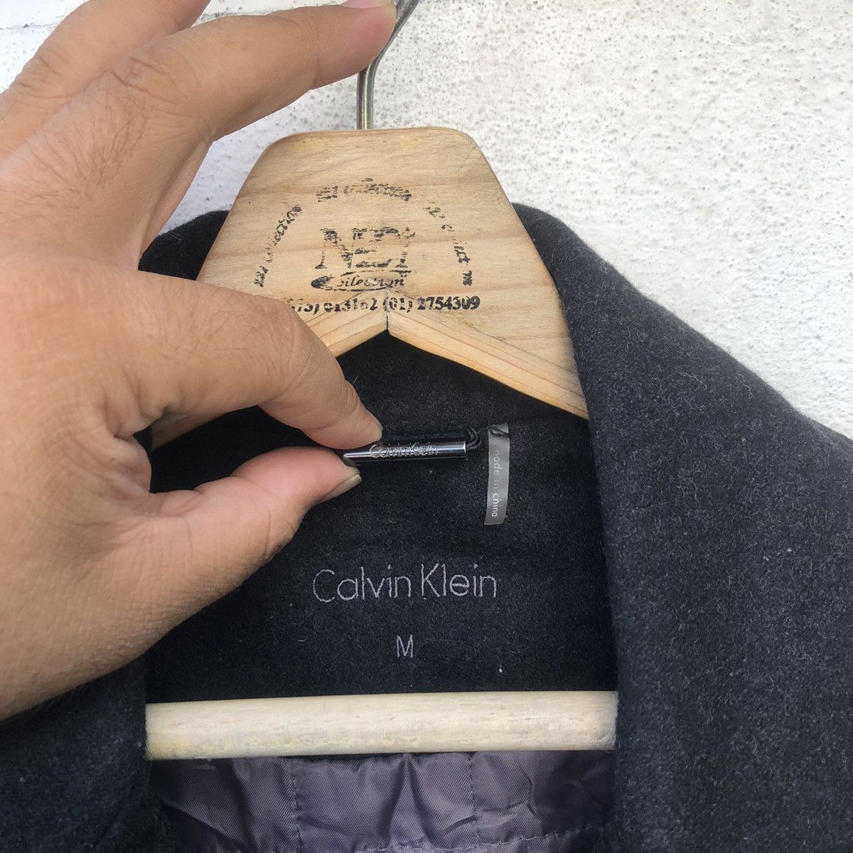Japanese Brand 💥LAST DROP BEFORE GONELuxury CALVIN KLEIN Medium Long Coat Size US M / EU 48-50 / 2 - 6 Thumbnail