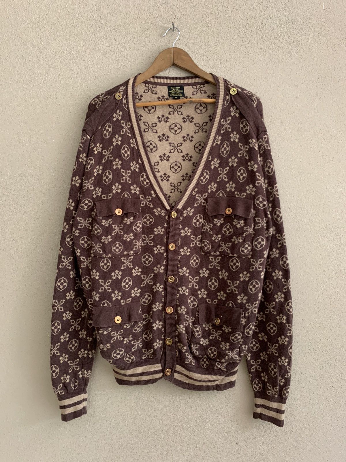 image of Cardigan Nice Design Bare Couture Cardign Jacket, Men's (Size Medium)