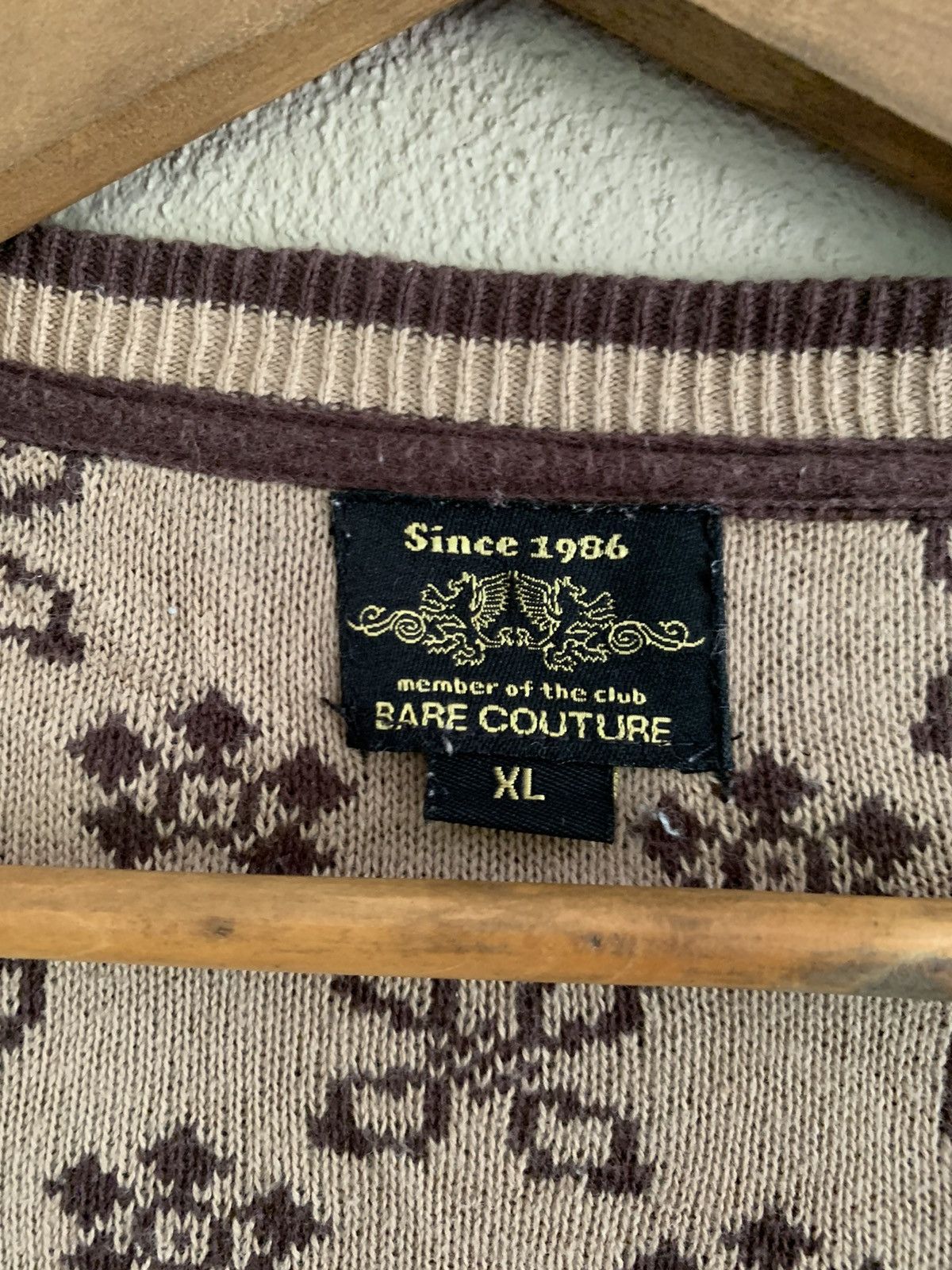 Japanese Brand Nice design Bare Couture cardign jacket Size US M / EU 48-50 / 2 - 8 Thumbnail