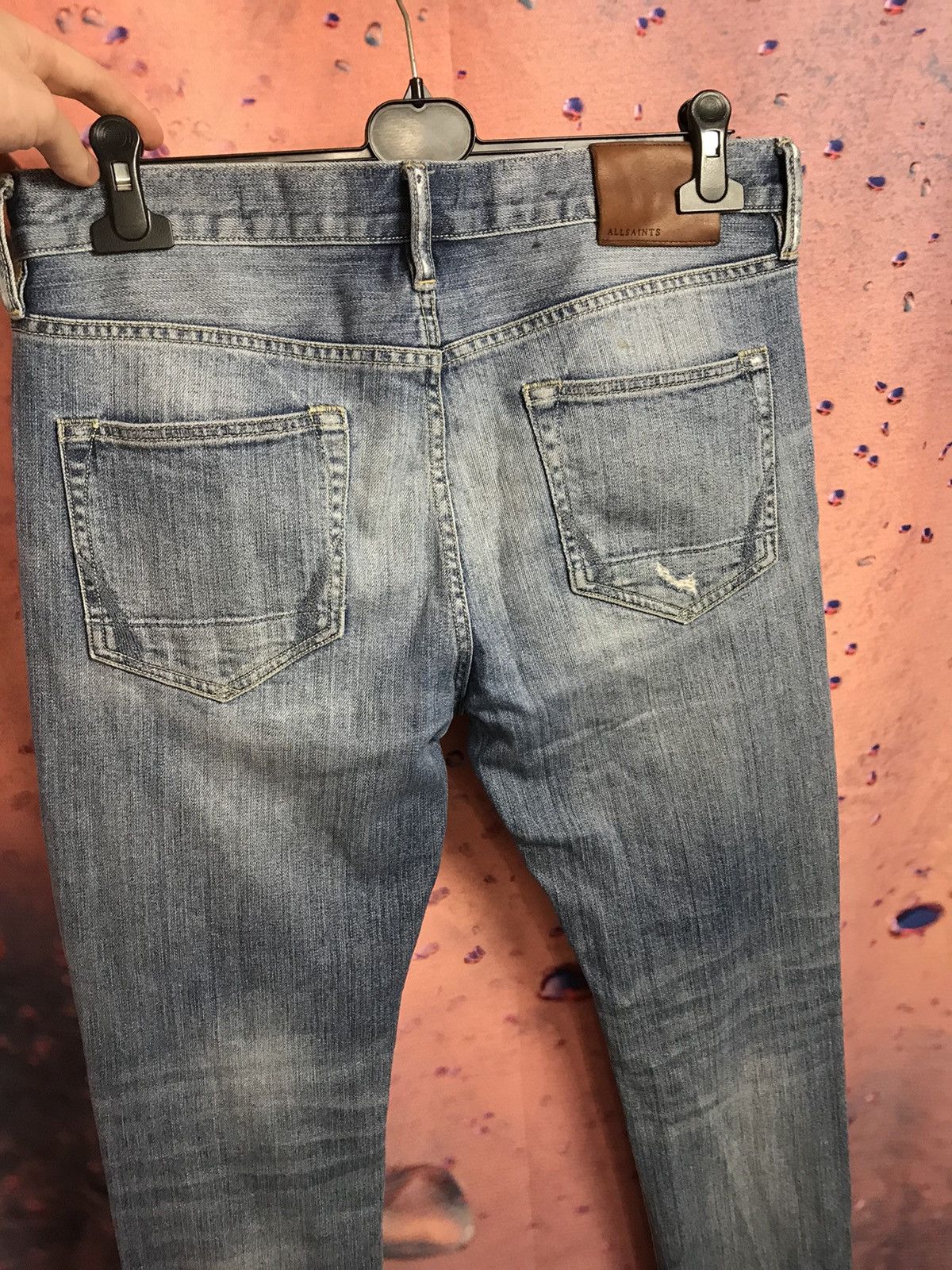 Allsaints Allsaints luxury distressed jeans Size US 32 / EU 48 - 6 Thumbnail