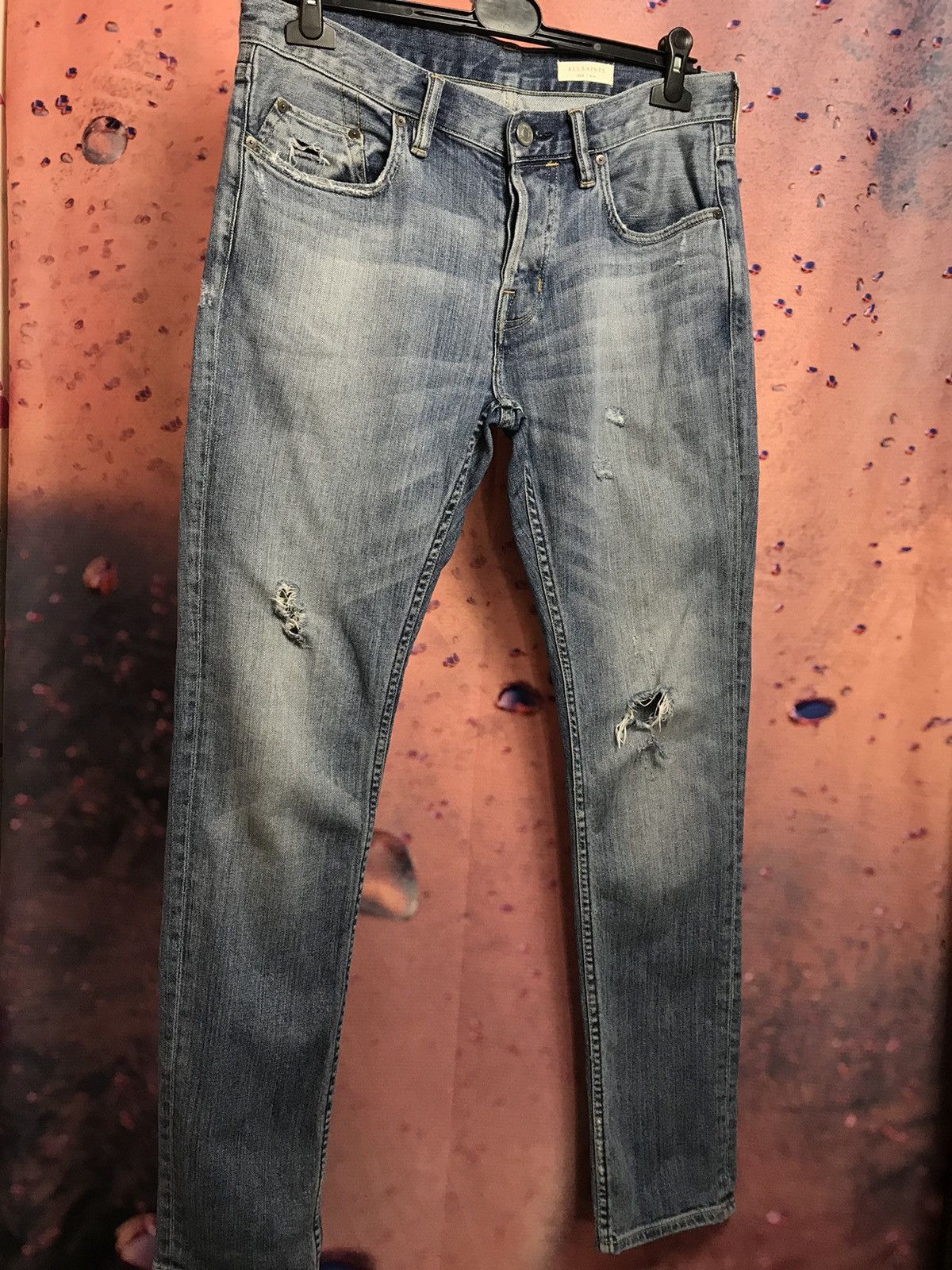 Allsaints Allsaints luxury distressed jeans Size US 32 / EU 48 - 2 Thumbnail