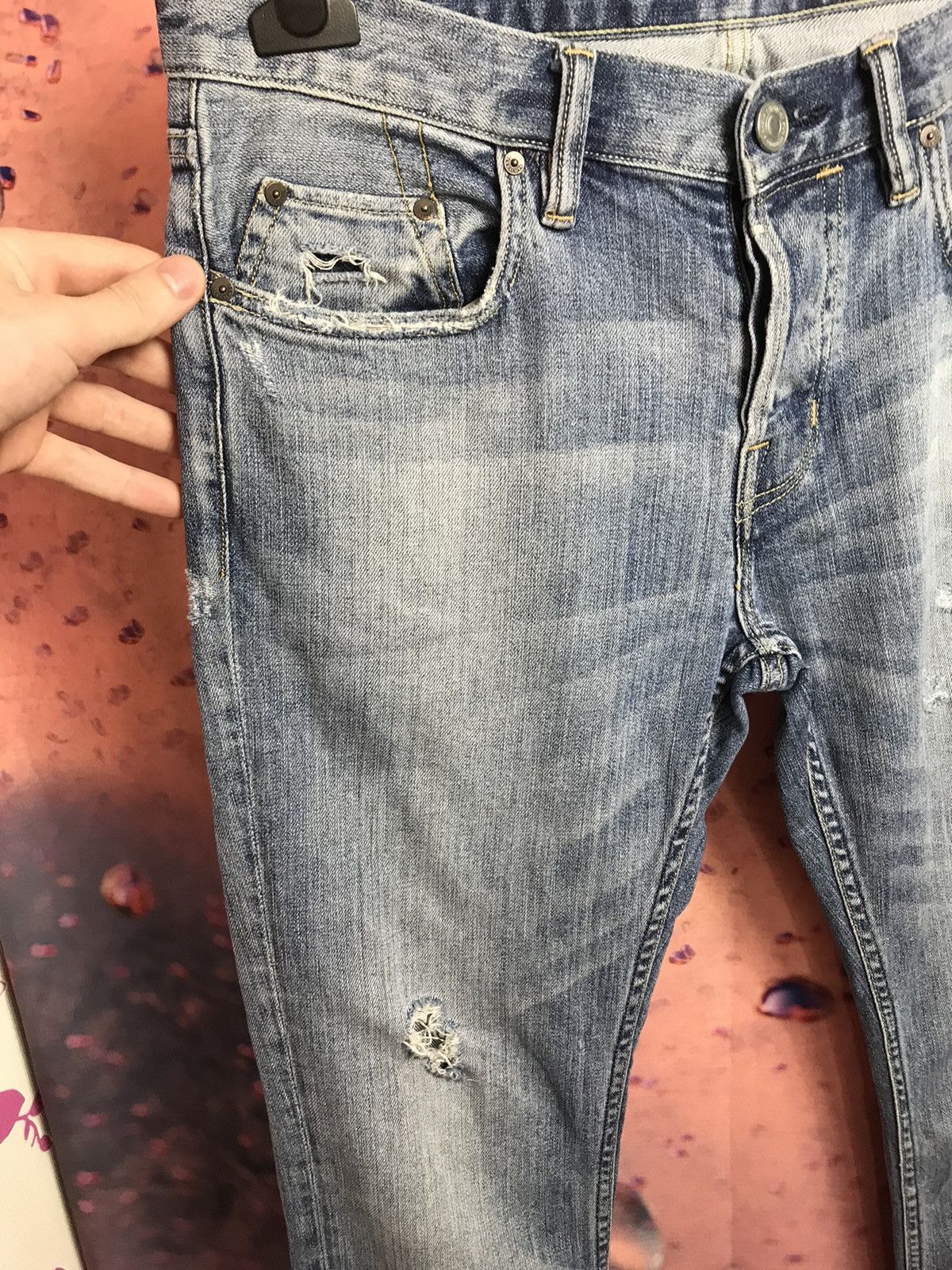 Allsaints Allsaints luxury distressed jeans Size US 32 / EU 48 - 4 Thumbnail