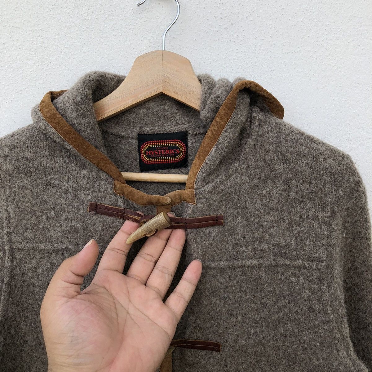 Hysteric Glamour LONG JACKET WOOL HYSTERIC GLAMOUR RARE DESIGN Size US M / EU 48-50 / 2 - 5 Thumbnail